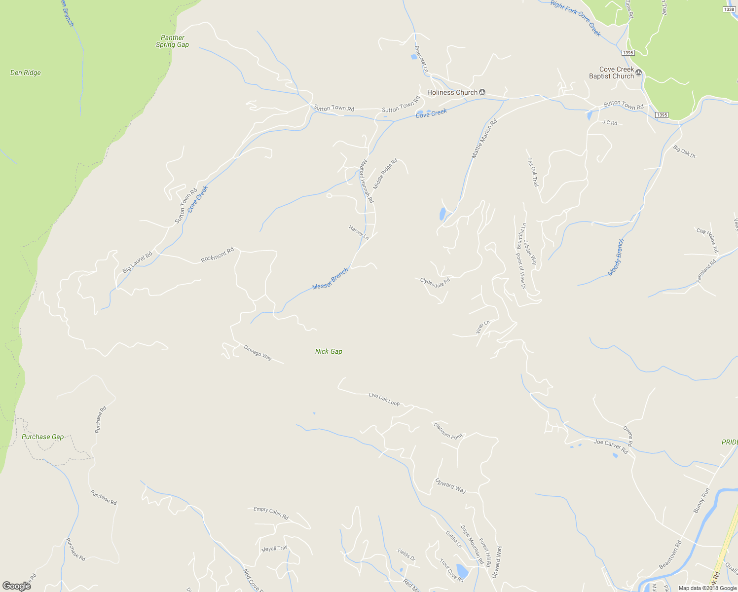 map of restaurants, bars, coffee shops, grocery stores, and more near 78 Spellbound Road in Waynesville