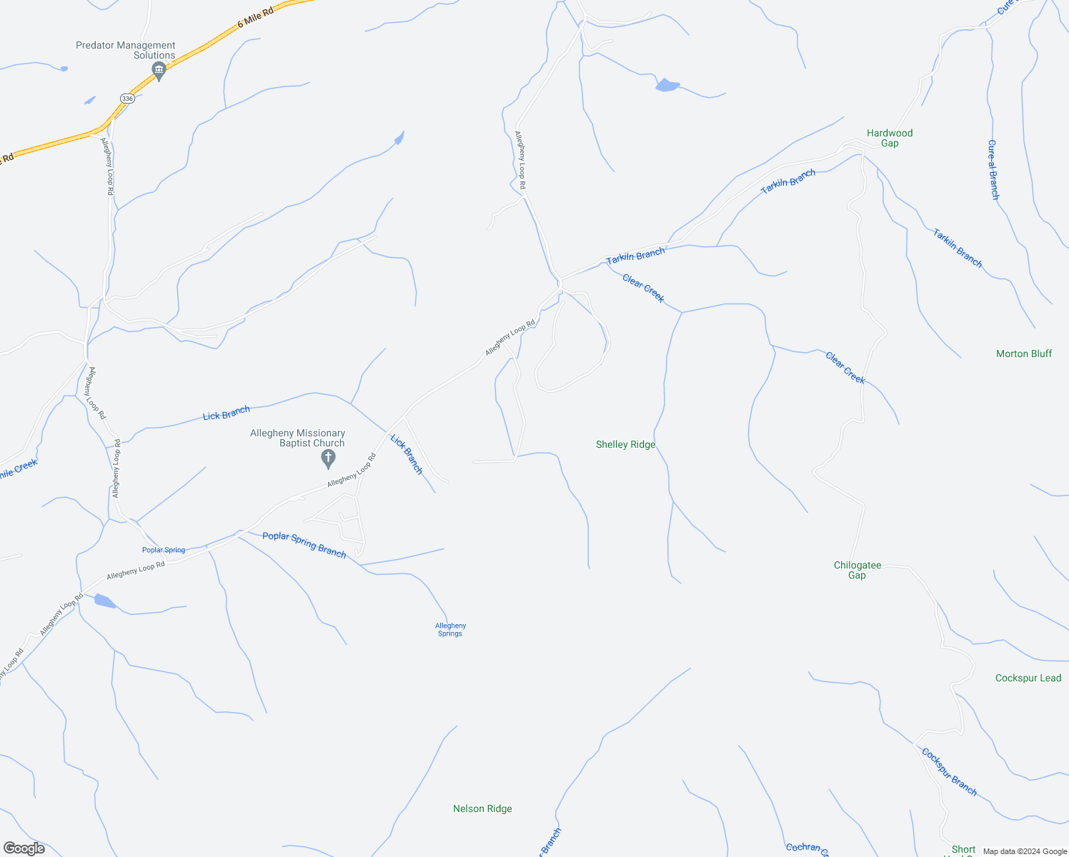 map of restaurants, bars, coffee shops, grocery stores, and more near 2804 Twin Falls Drive in Maryville