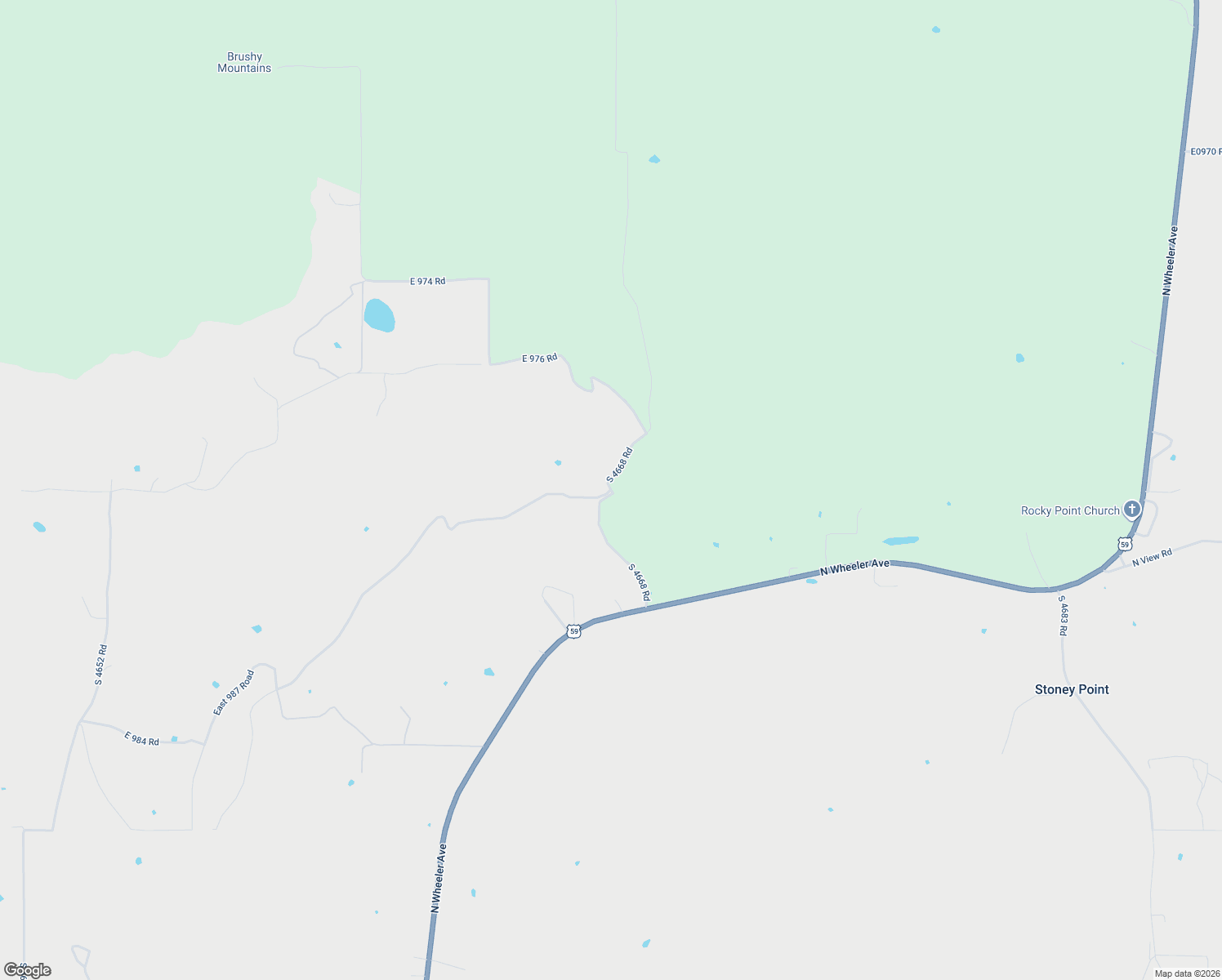 map of restaurants, bars, coffee shops, grocery stores, and more near Low Gap Road in Sallisaw