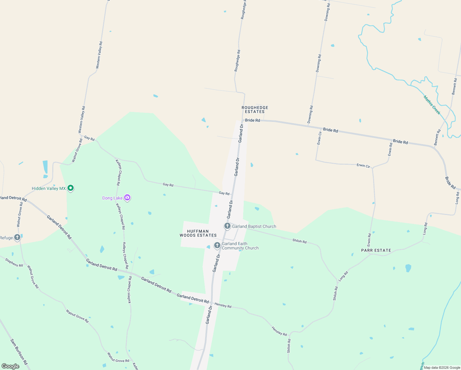 map of restaurants, bars, coffee shops, grocery stores, and more near 2117 Garland Drive in Covington