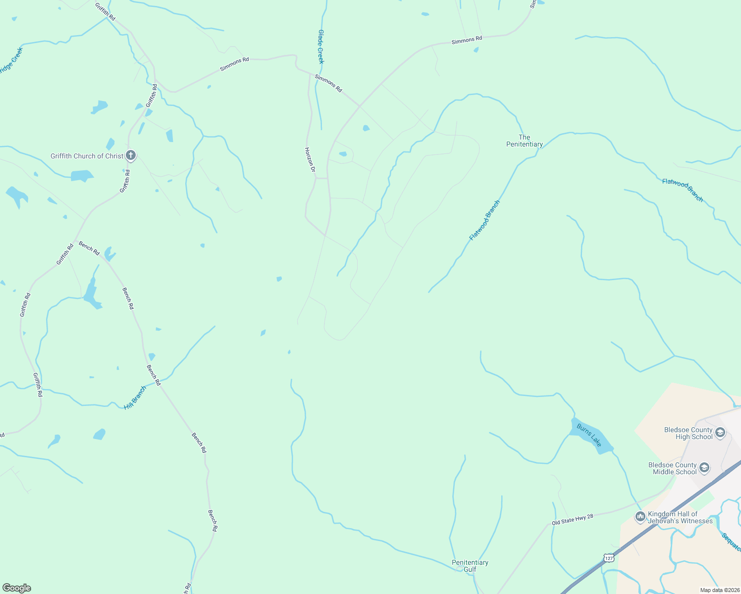 map of restaurants, bars, coffee shops, grocery stores, and more near 1486 Gray Rock View in Pikeville