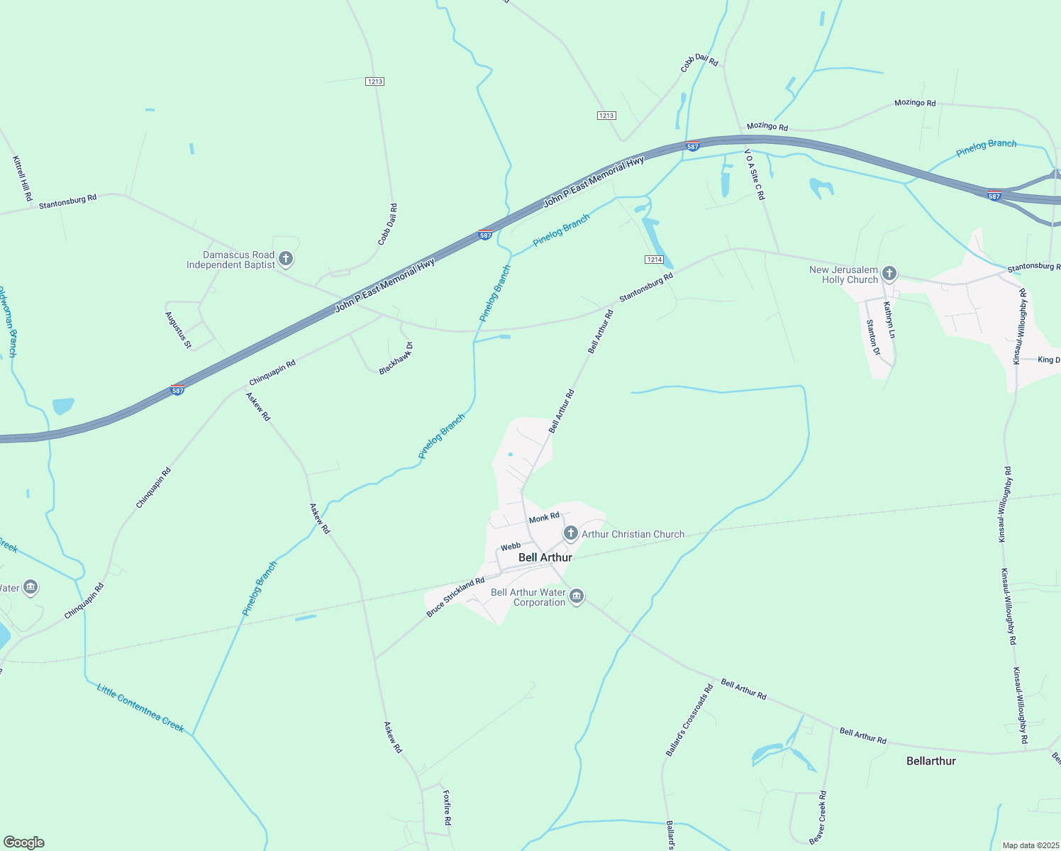 map of restaurants, bars, coffee shops, grocery stores, and more near 2632 Weigum Court in Greenville