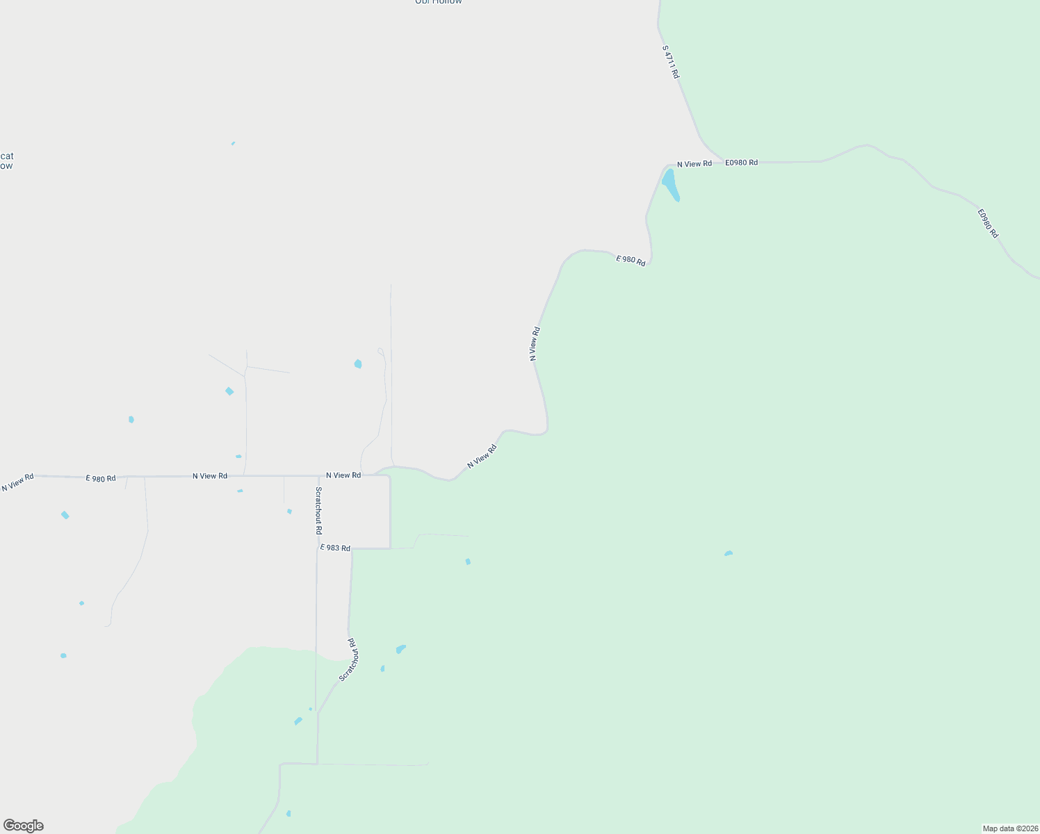 map of restaurants, bars, coffee shops, grocery stores, and more near North View Road in Sallisaw