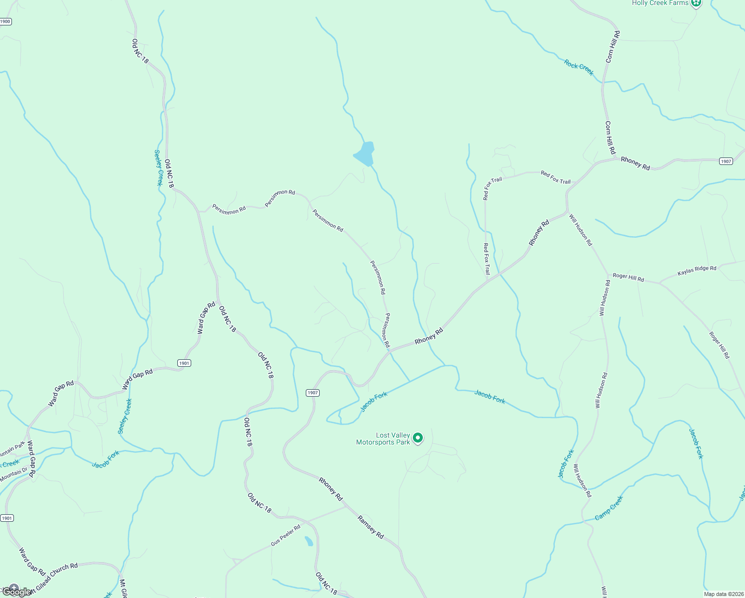map of restaurants, bars, coffee shops, grocery stores, and more near 5005 Rocky Ridge Road in Connelly Springs
