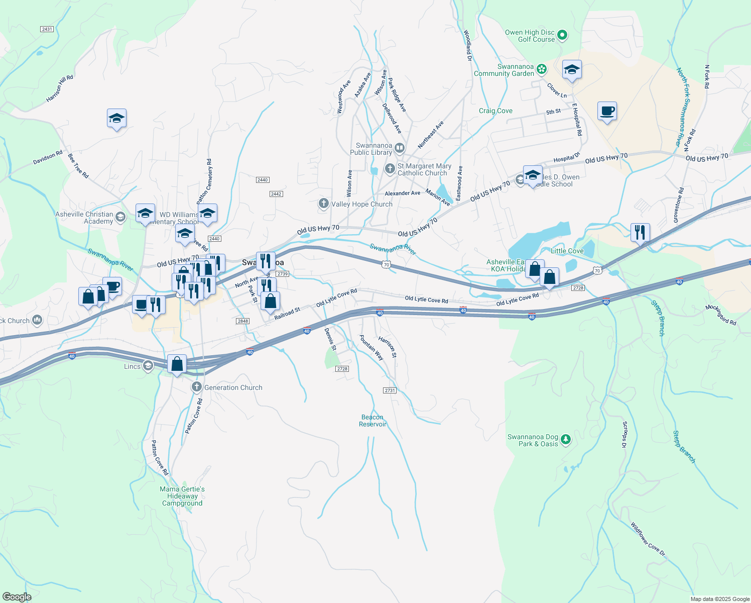 107 Harrison Street, Swannanoa NC Walk Score