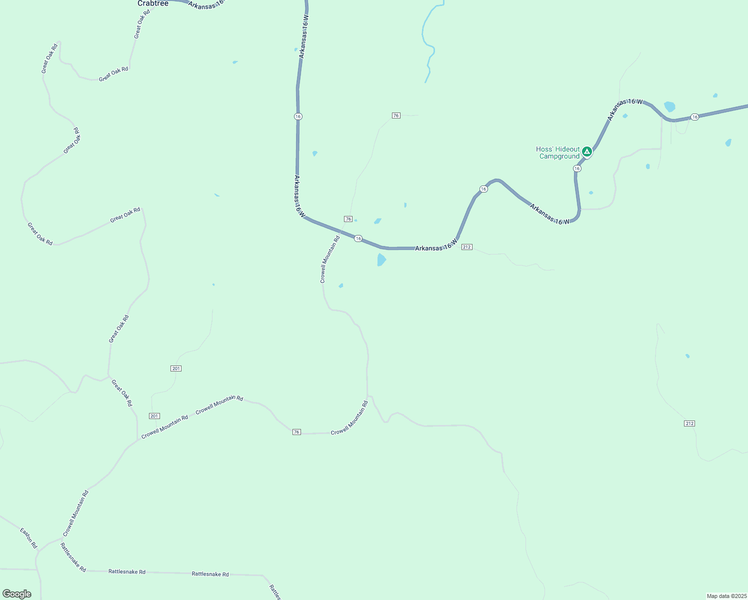 map of restaurants, bars, coffee shops, grocery stores, and more near 5024 Crowell Mountain Road in Clinton