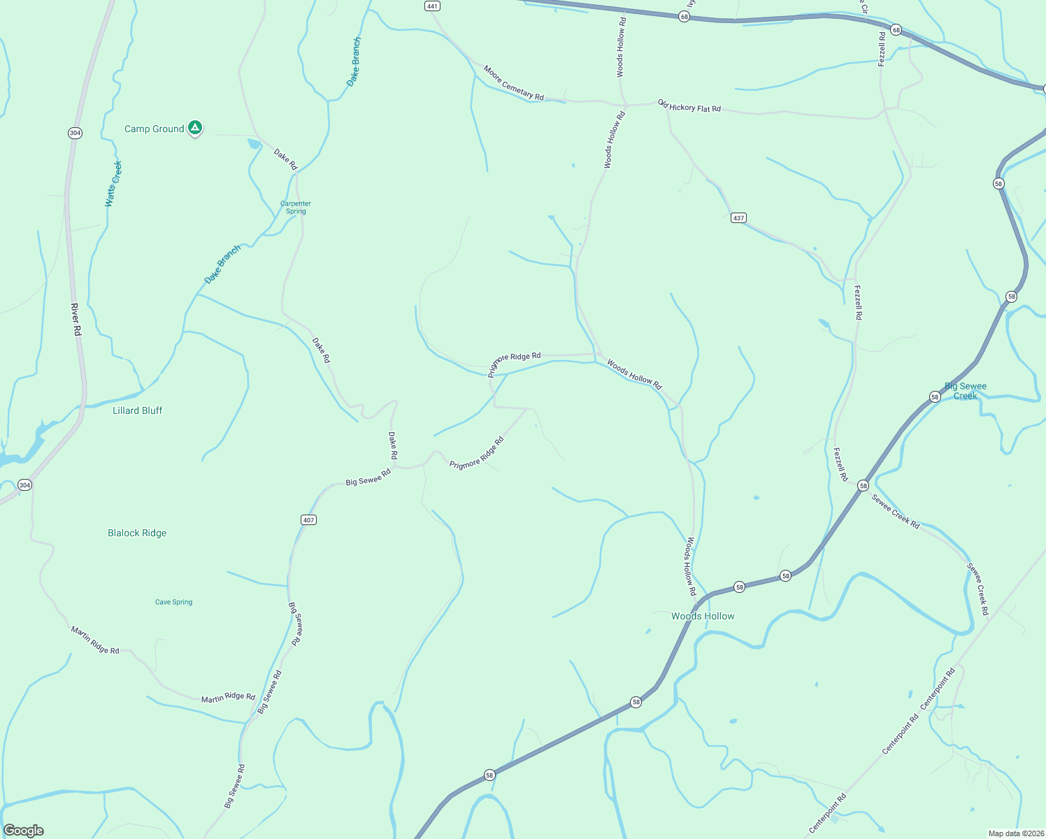 map of restaurants, bars, coffee shops, grocery stores, and more near 190 Prigmore Rd in Decatur