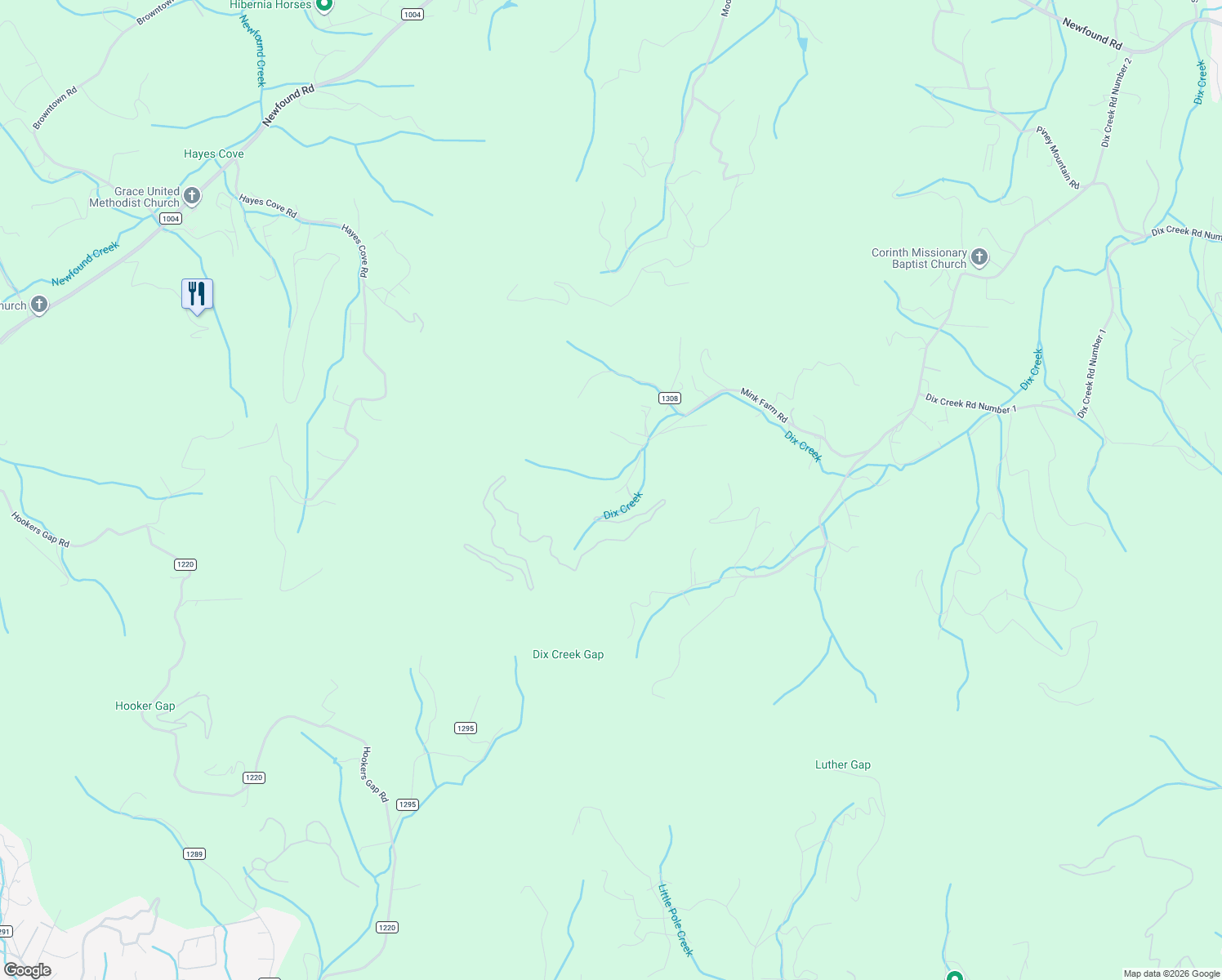 map of restaurants, bars, coffee shops, grocery stores, and more near 172 Mink Farm Road in Leicester