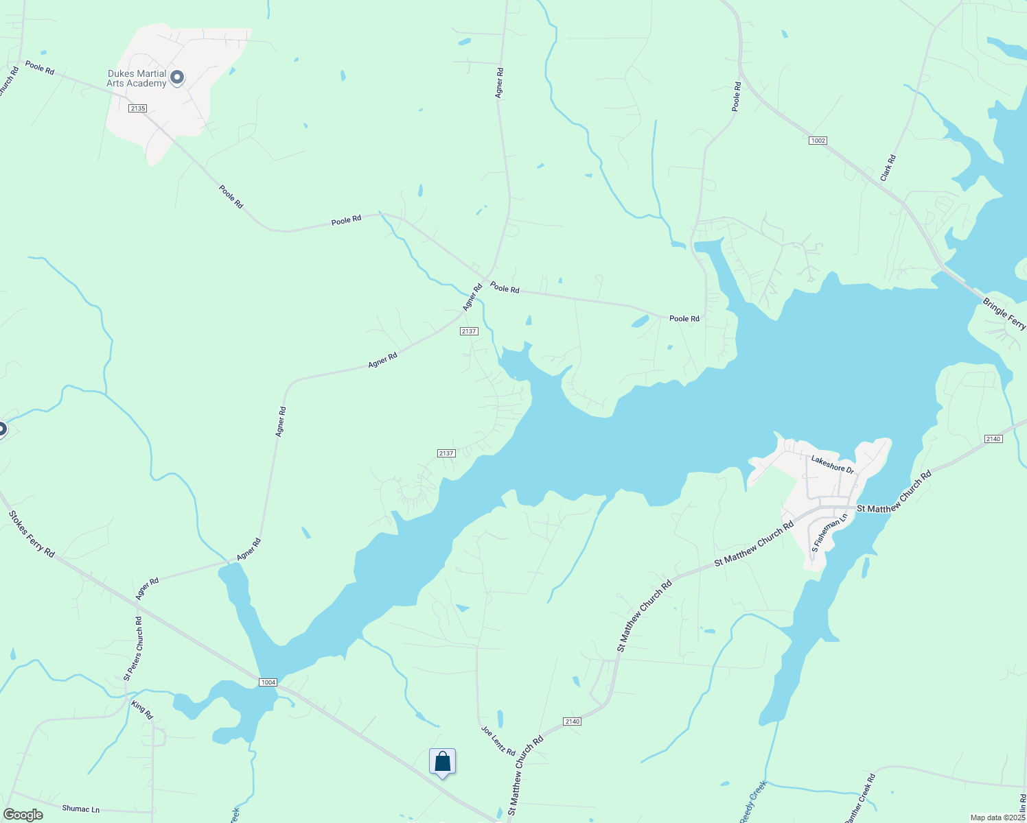 map of restaurants, bars, coffee shops, grocery stores, and more near 435 Shore Acres Road in Salisbury