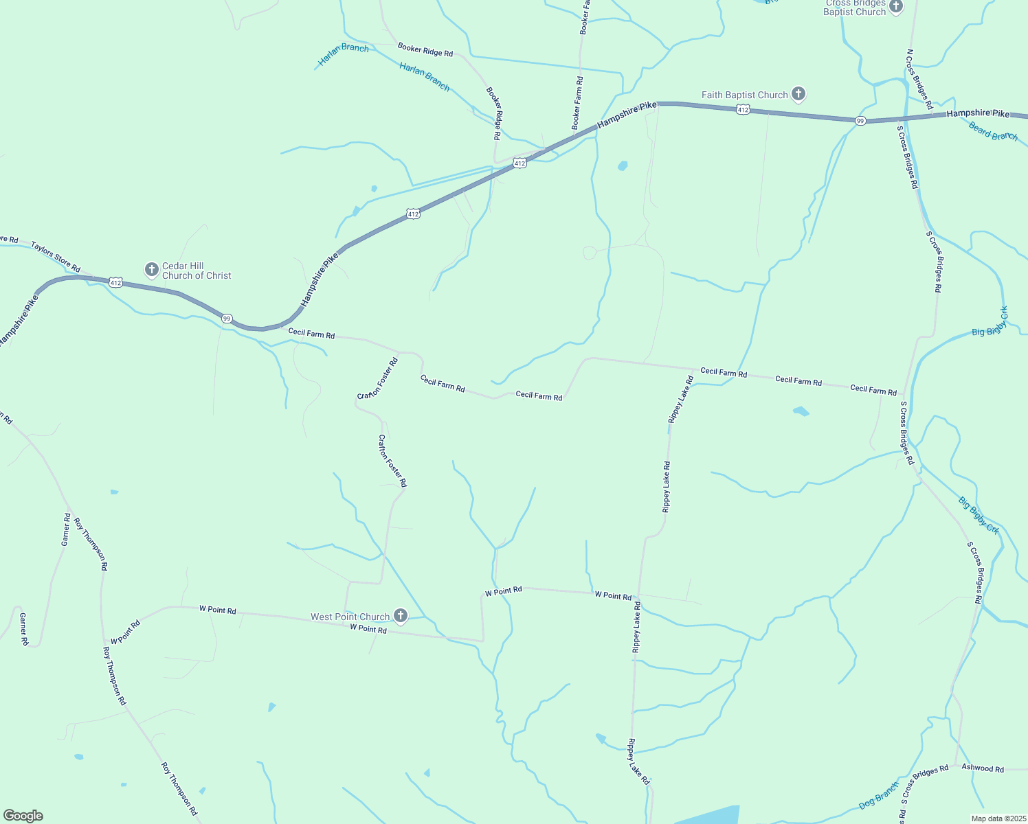 map of restaurants, bars, coffee shops, grocery stores, and more near 3712 Cecil Farm Road in Mount Pleasant