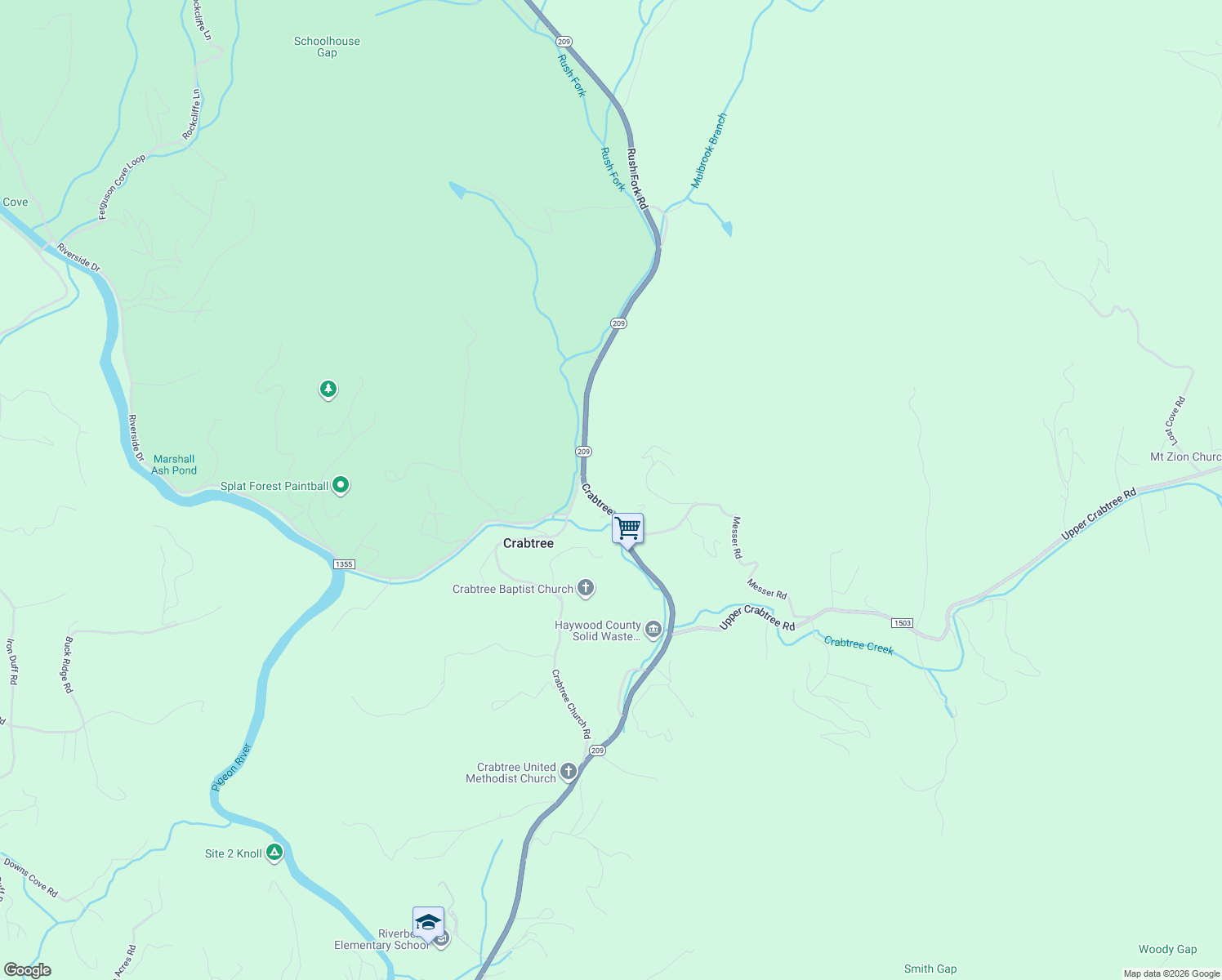 map of restaurants, bars, coffee shops, grocery stores, and more near 179 Goldfinch Lane in Clyde