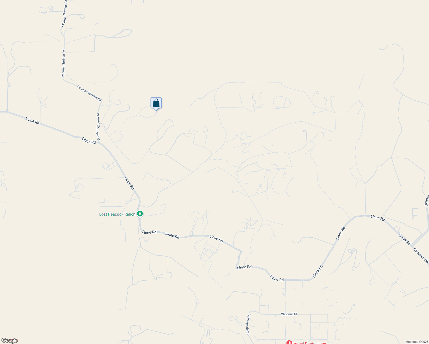 map of restaurants, bars, coffee shops, grocery stores, and more near 870 Windwood Road in Paso Robles