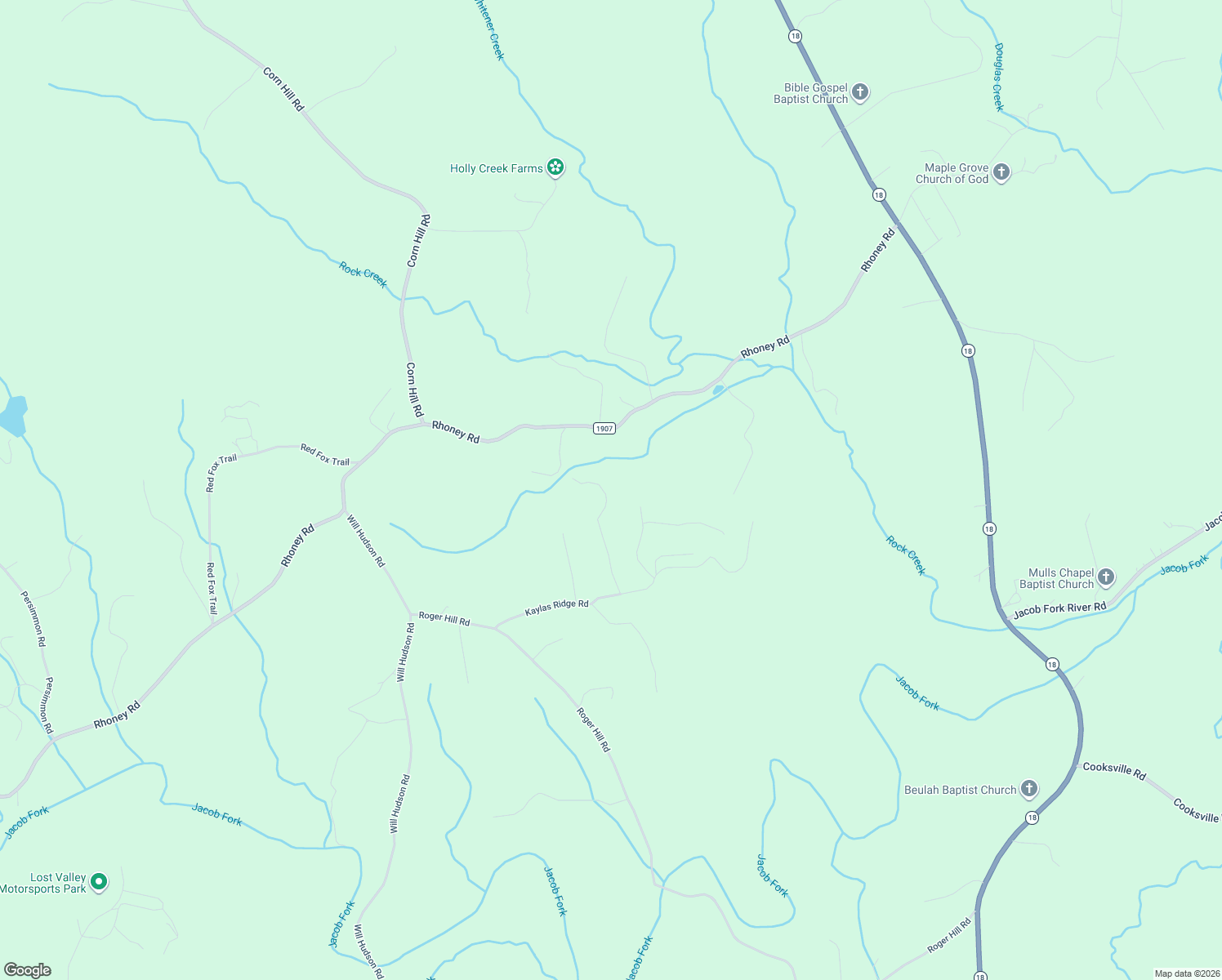 map of restaurants, bars, coffee shops, grocery stores, and more near 7511 Virginia Ridge in Connelly Springs