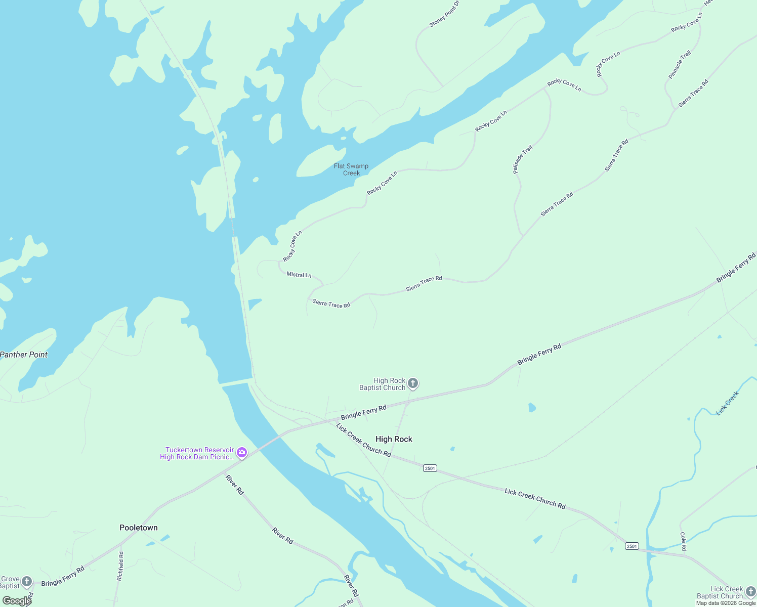 map of restaurants, bars, coffee shops, grocery stores, and more near 132 Mesa Drive in Denton