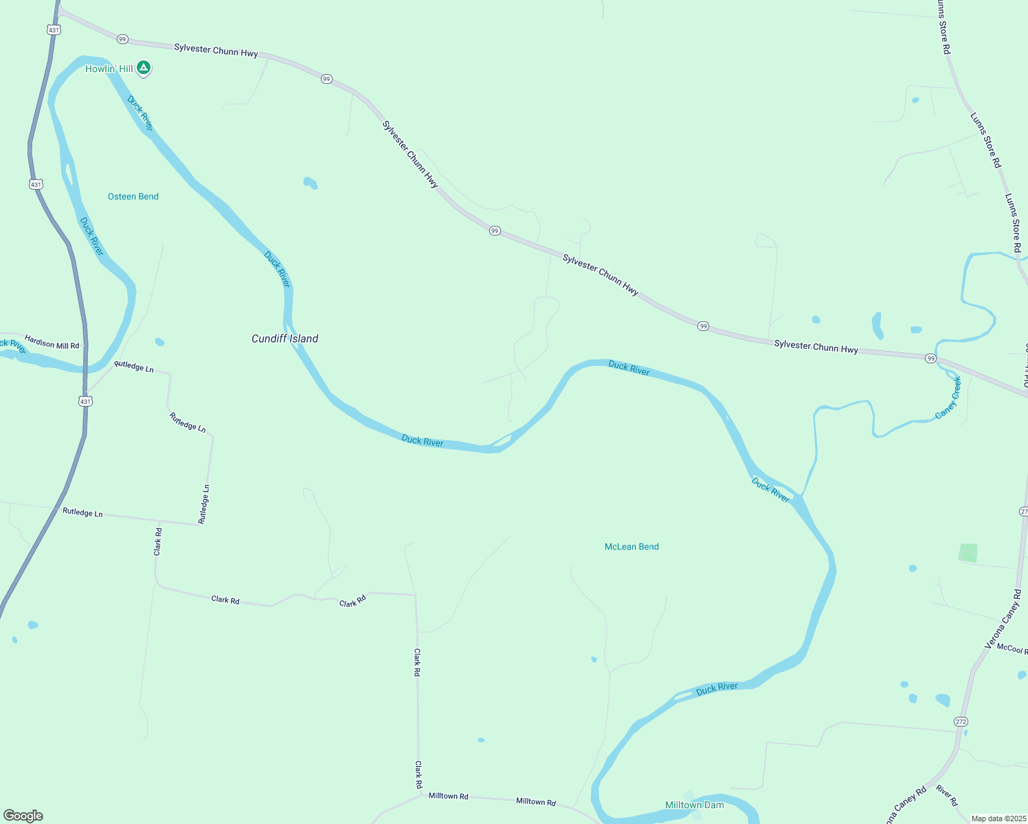 map of restaurants, bars, coffee shops, grocery stores, and more near 3949 River Ct Dr in Lewisburg