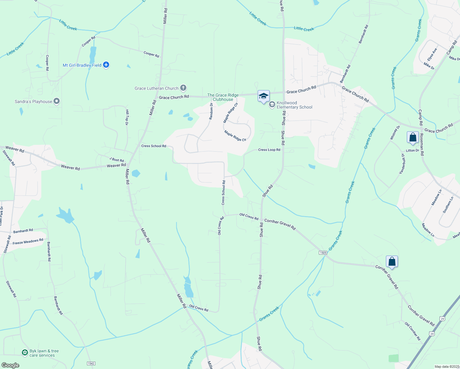 map of restaurants, bars, coffee shops, grocery stores, and more near 1050 Wentwood Lane in Salisbury