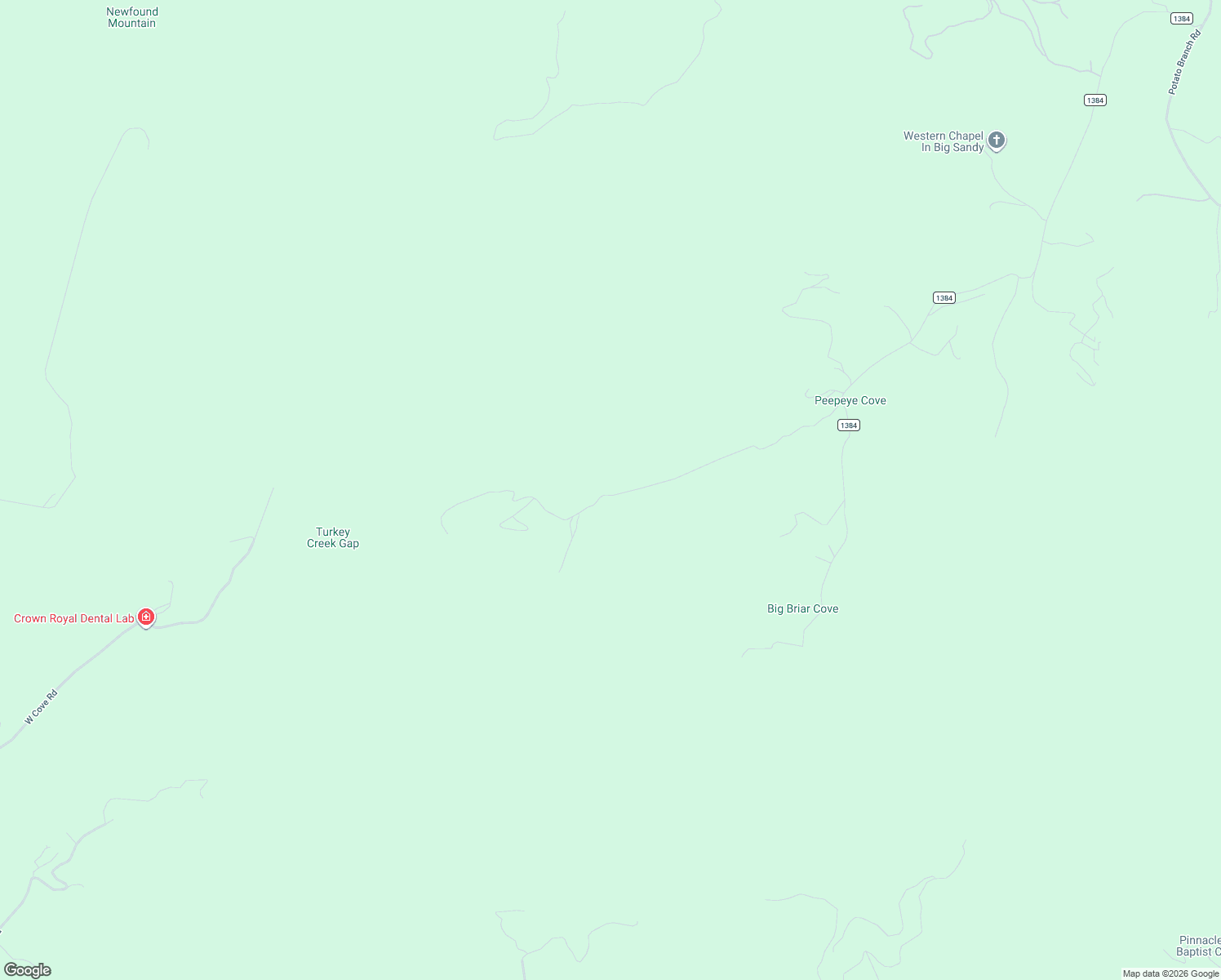 map of restaurants, bars, coffee shops, grocery stores, and more near 165 Peepeye Cove Road in Leicester