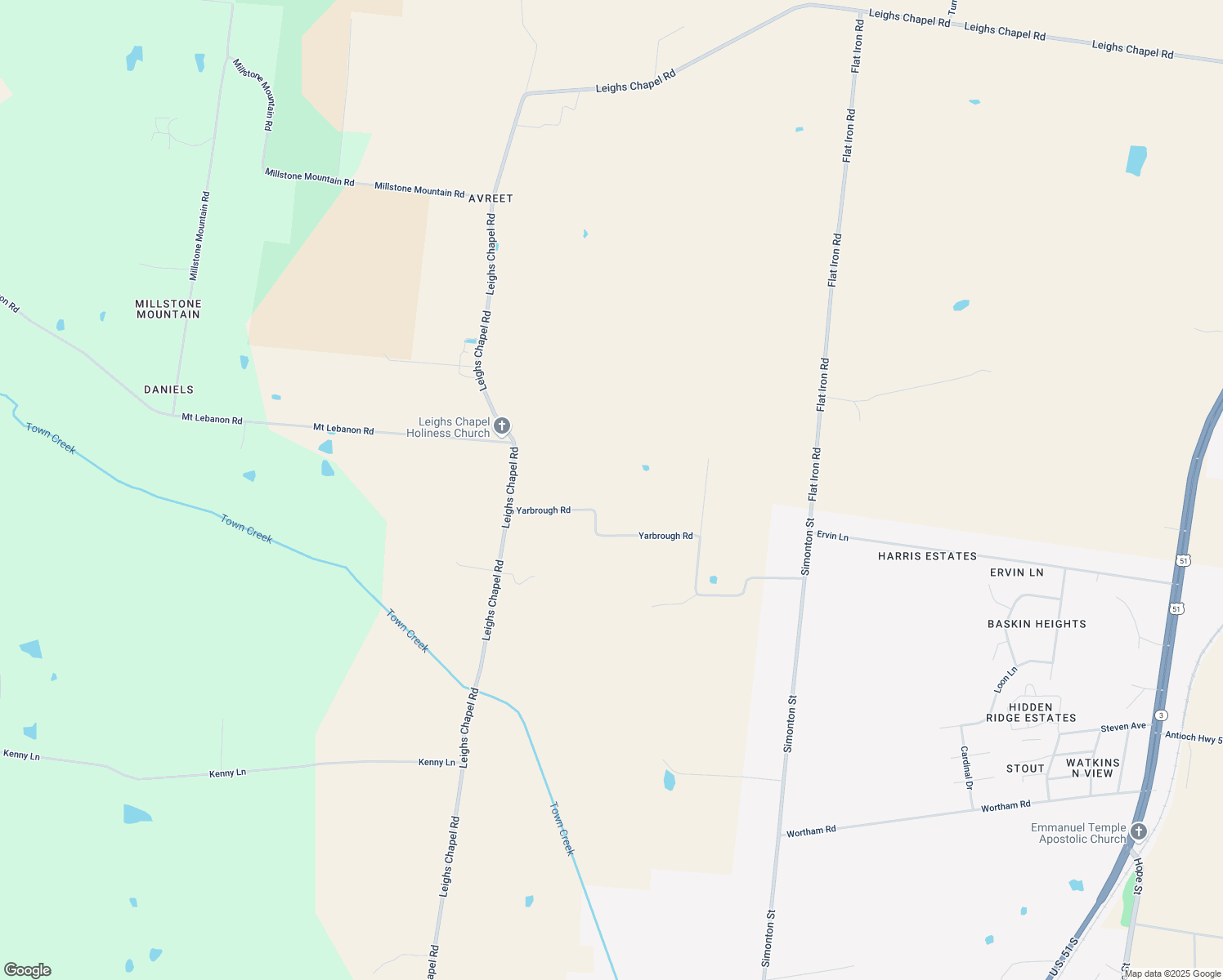 map of restaurants, bars, coffee shops, grocery stores, and more near 890 Yarbrough Road in Covington