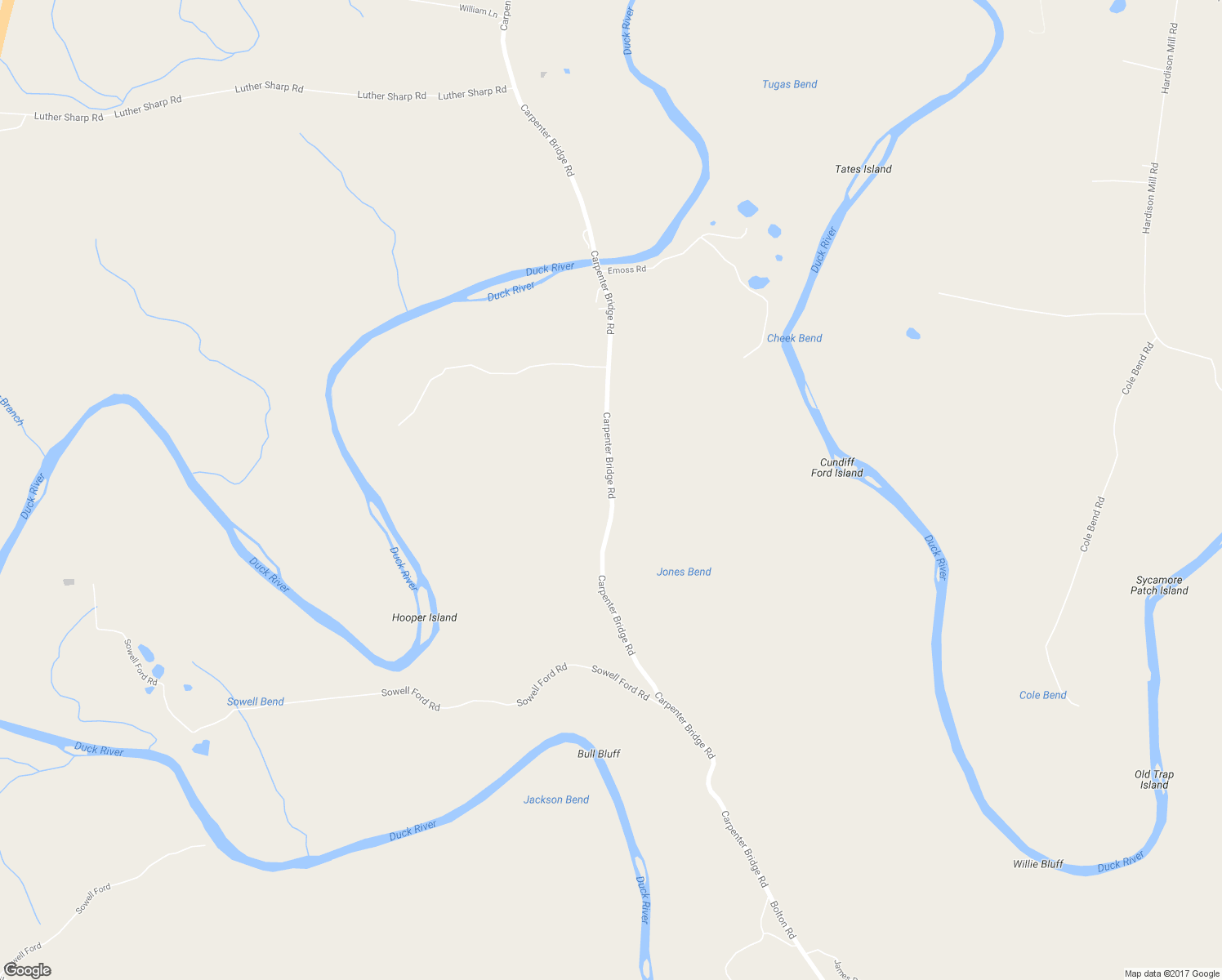 map of restaurants, bars, coffee shops, grocery stores, and more near Carpenter Bridge Road in Columbia