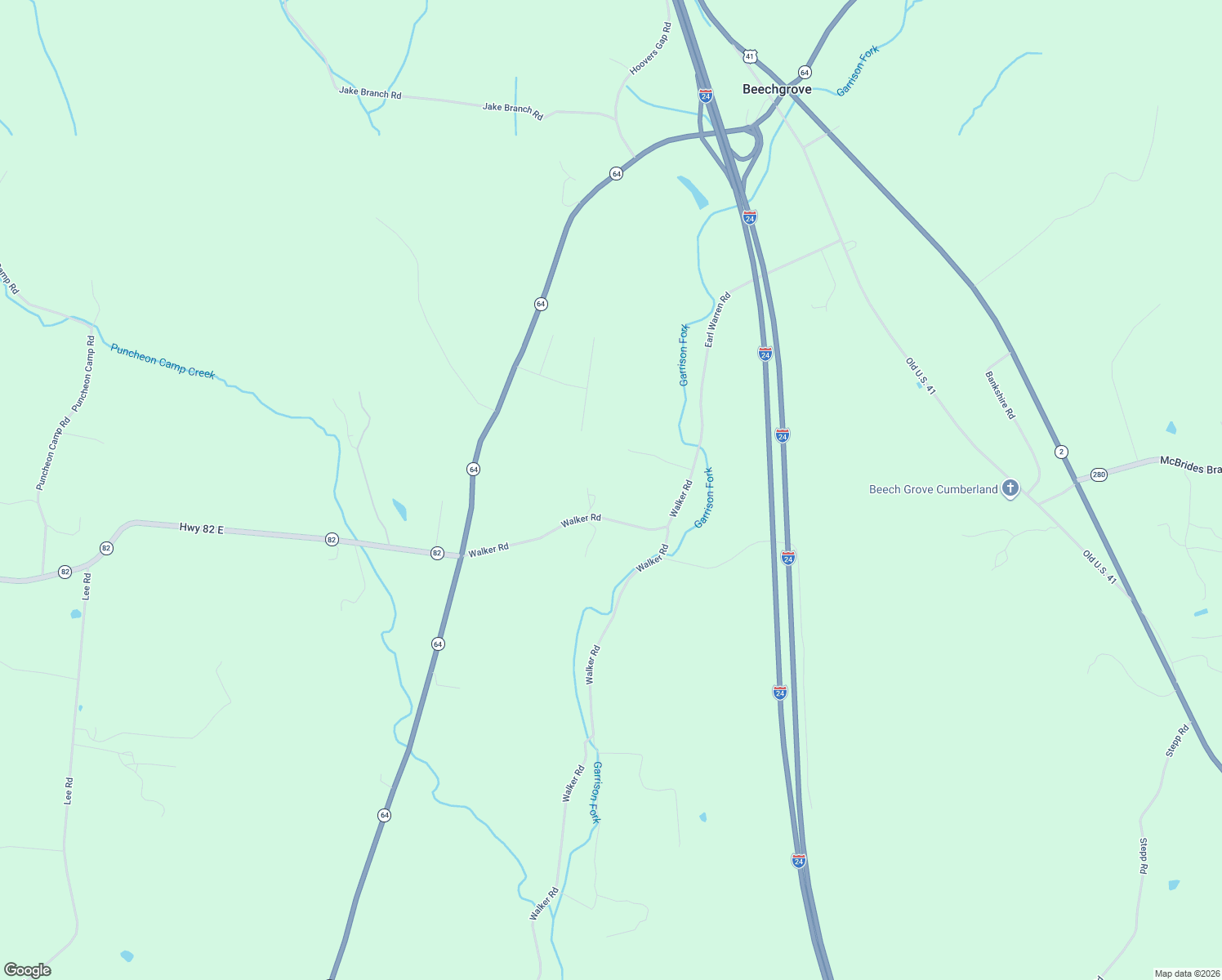 map of restaurants, bars, coffee shops, grocery stores, and more near 740 Walker Road in Beechgrove