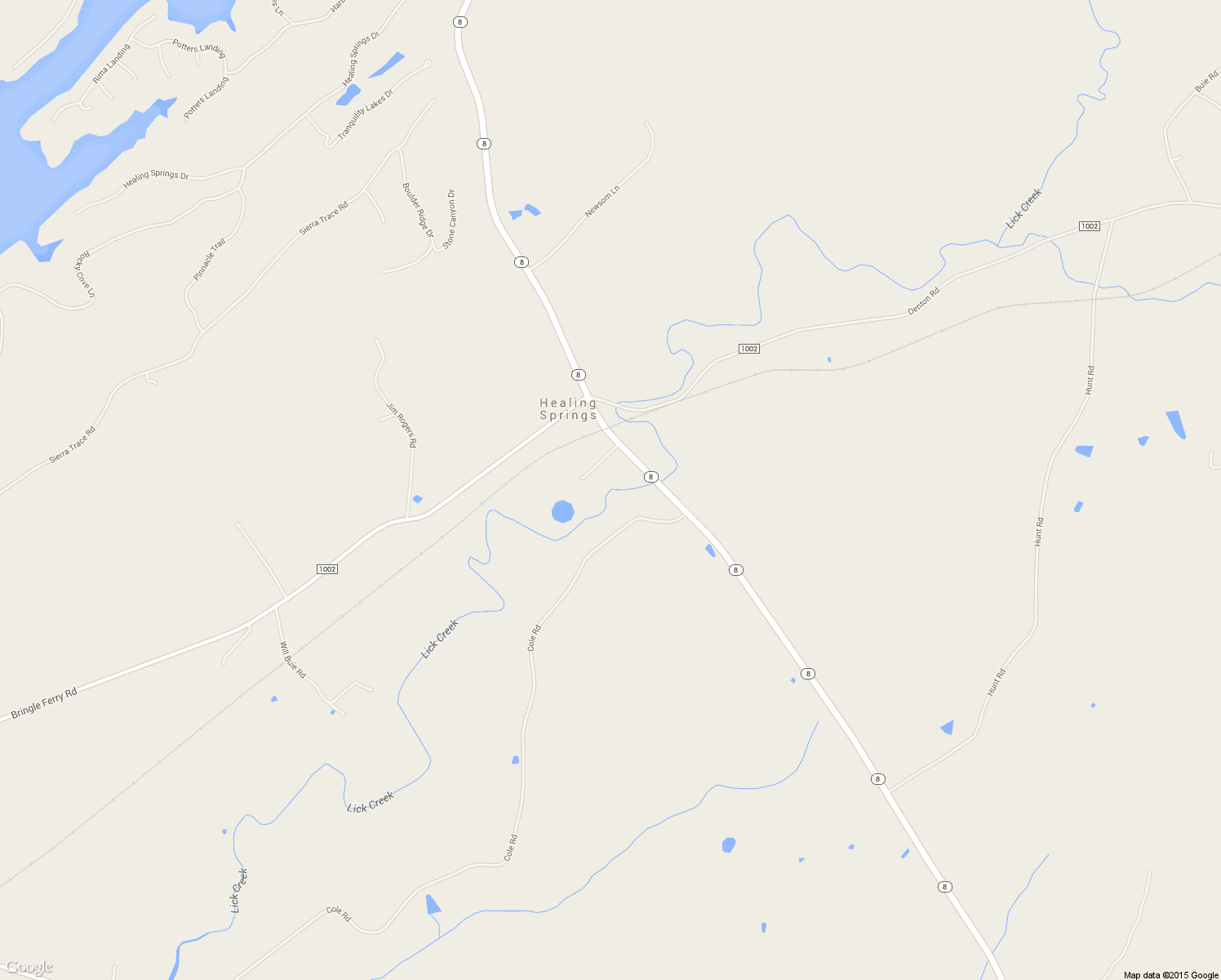 map of restaurants, bars, coffee shops, grocery stores, and more near 254 Cole Road in Denton
