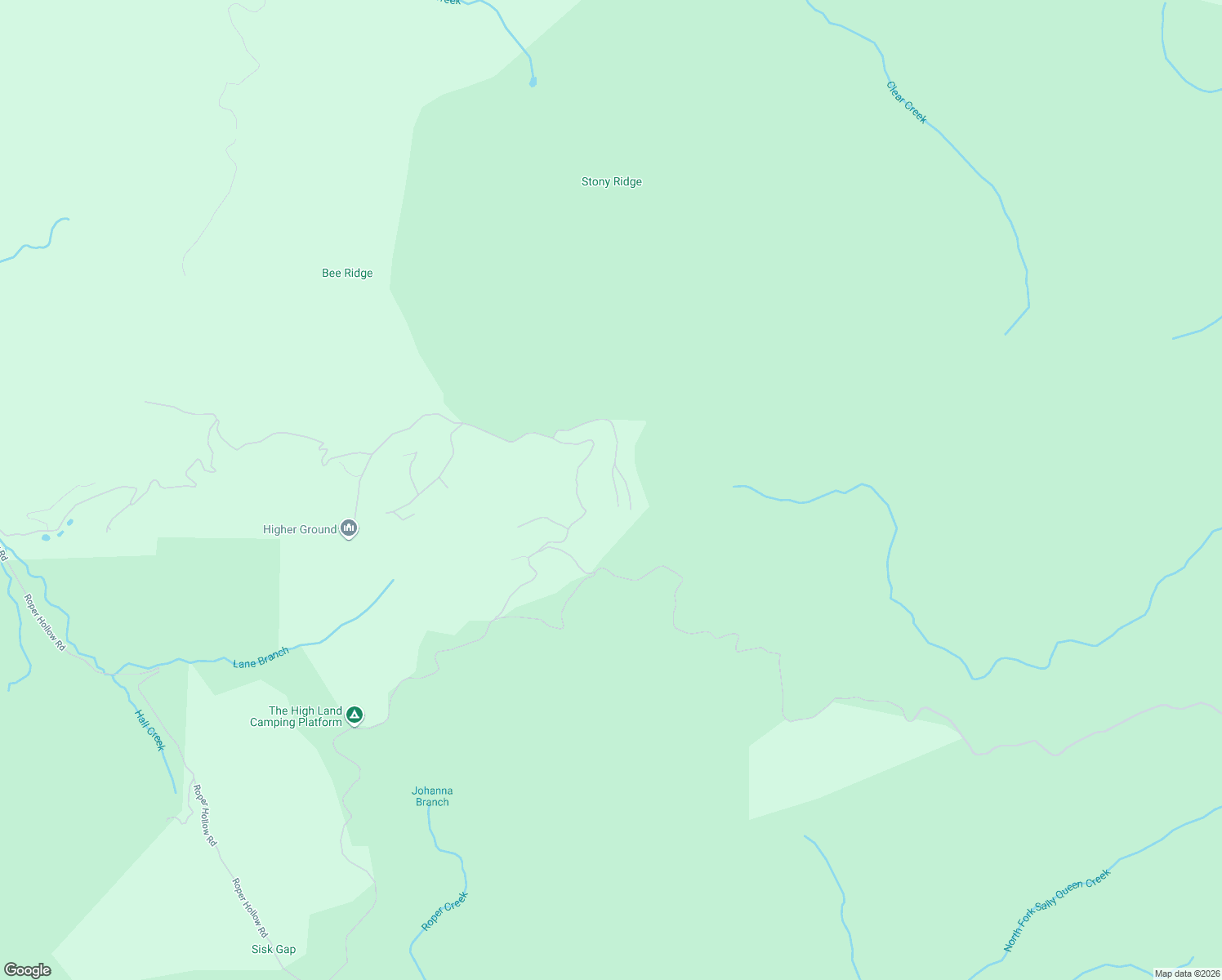 map of restaurants, bars, coffee shops, grocery stores, and more near 7135 Poplar Ridge Lane in Morganton