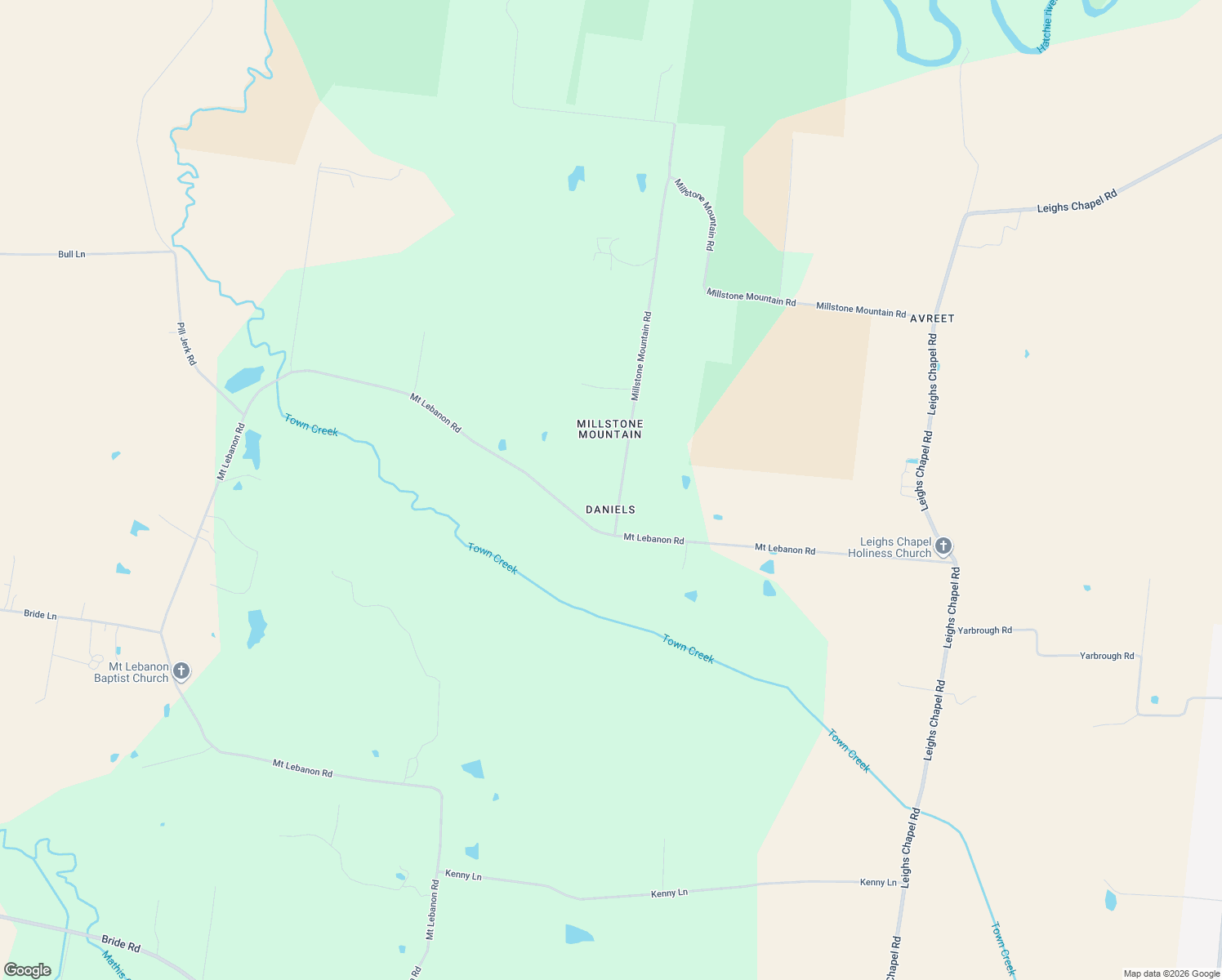 map of restaurants, bars, coffee shops, grocery stores, and more near 1970 Millstone Mountain Rd in Covington