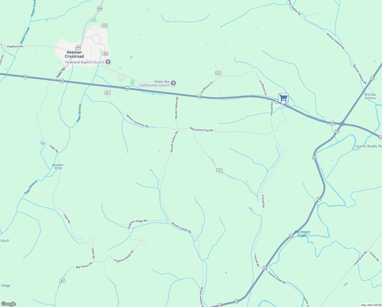 map of restaurants, bars, coffee shops, grocery stores, and more near 140 Arwine Road in Decatur