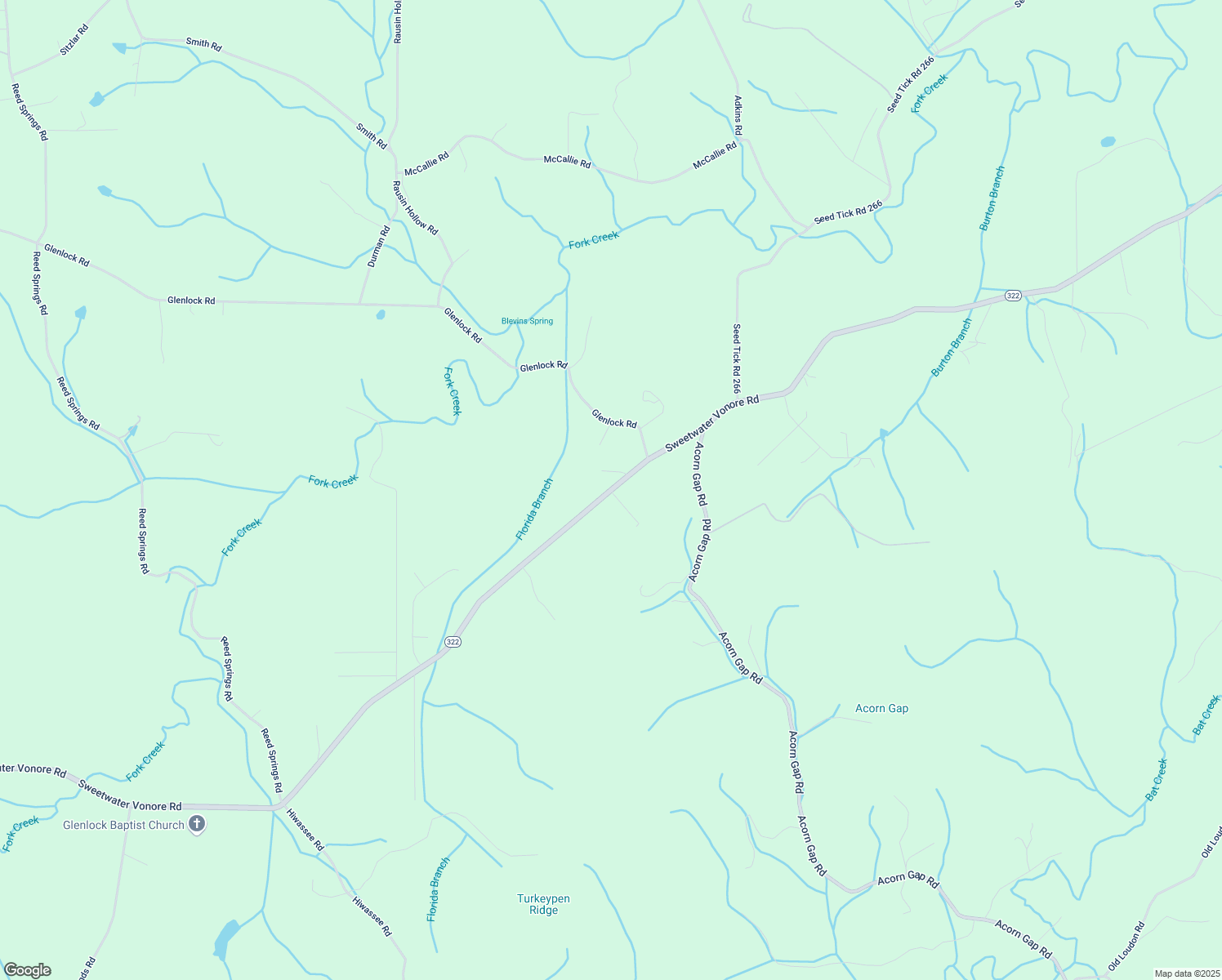 map of restaurants, bars, coffee shops, grocery stores, and more near 3256 Sweetwater Vonore Rd in Sweetwater