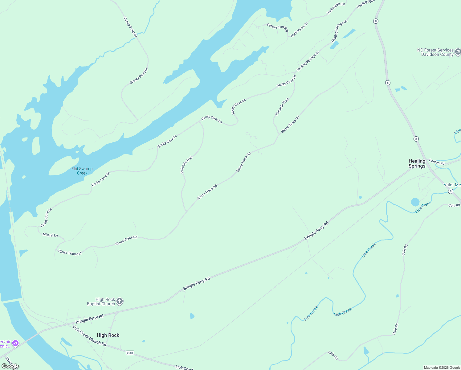 map of restaurants, bars, coffee shops, grocery stores, and more near 1710 Sierra Trace Road in Denton