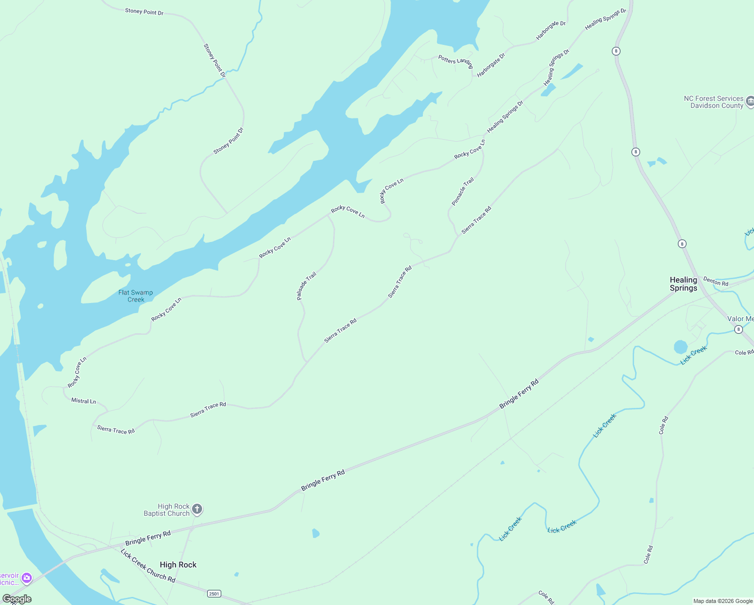 map of restaurants, bars, coffee shops, grocery stores, and more near 1710 Sierra Trace Road in Denton