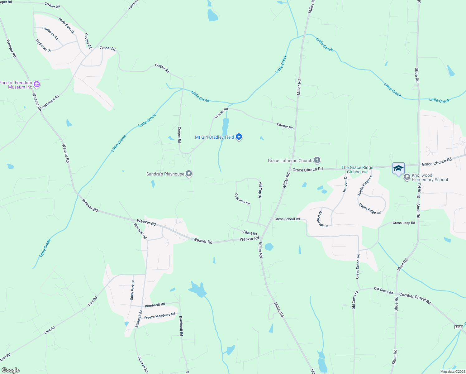 map of restaurants, bars, coffee shops, grocery stores, and more near 2520 Overview Road in Salisbury