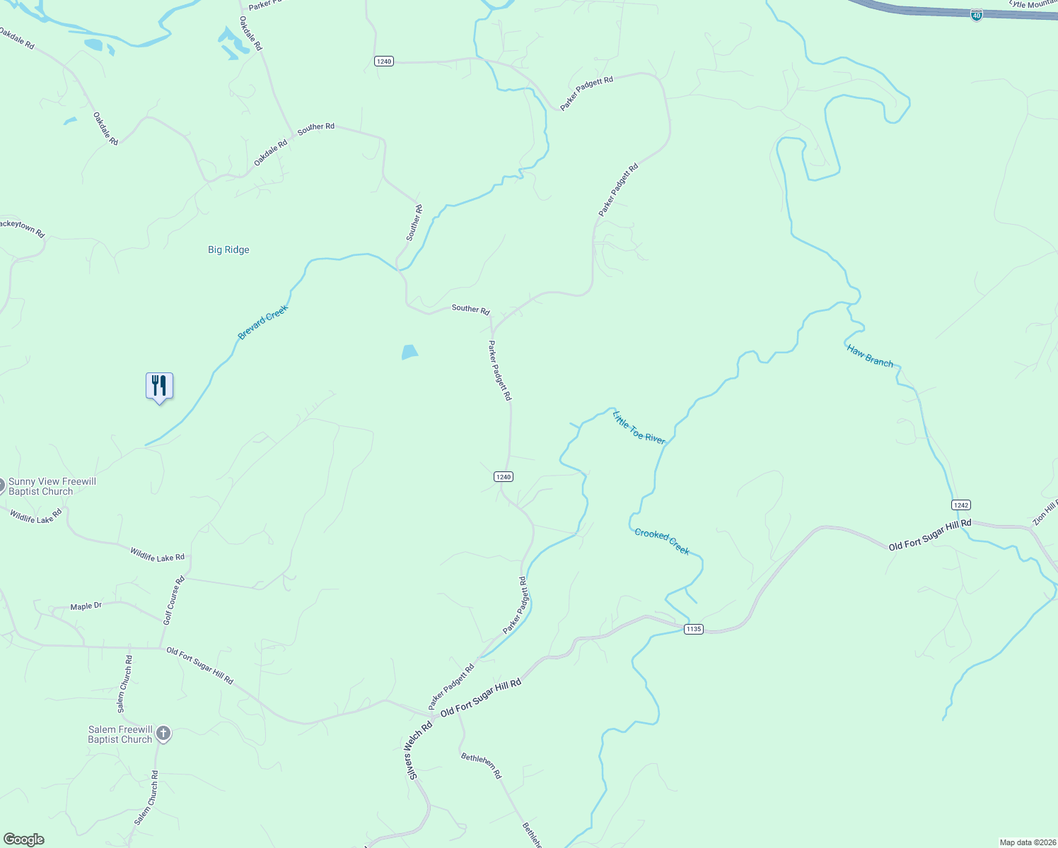 map of restaurants, bars, coffee shops, grocery stores, and more near in Old Fort