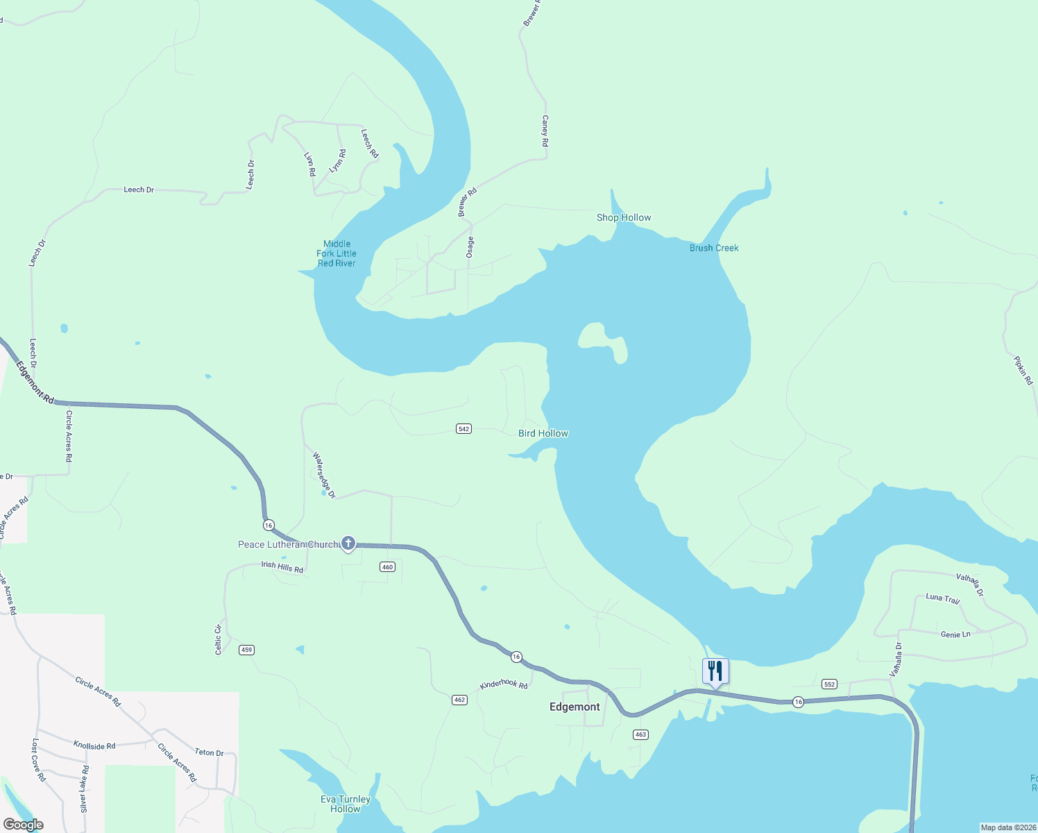 map of restaurants, bars, coffee shops, grocery stores, and more near 400 Lower Ridge Circle in Edgemont