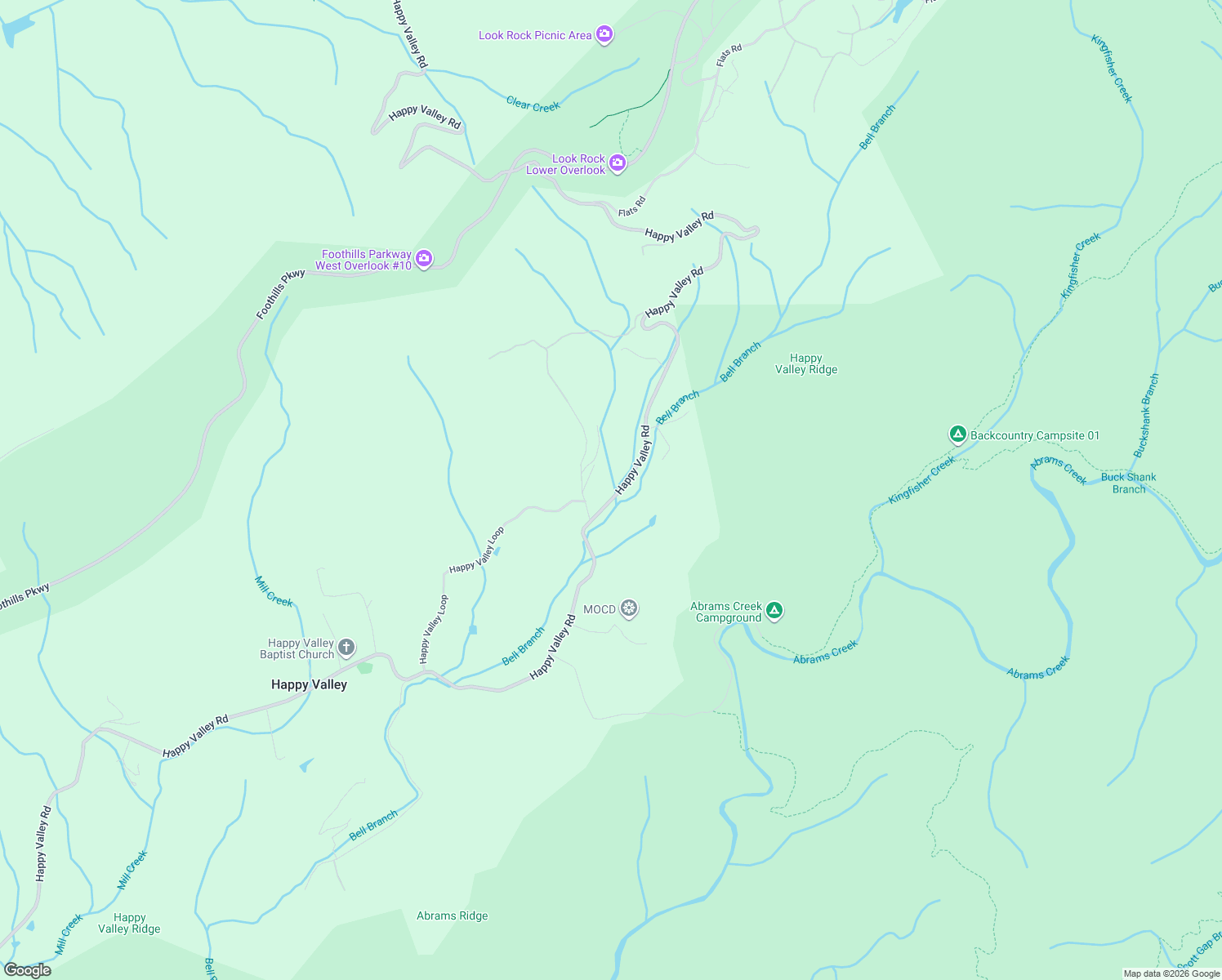 map of restaurants, bars, coffee shops, grocery stores, and more near 6044 Happy Valley Road in Tallassee