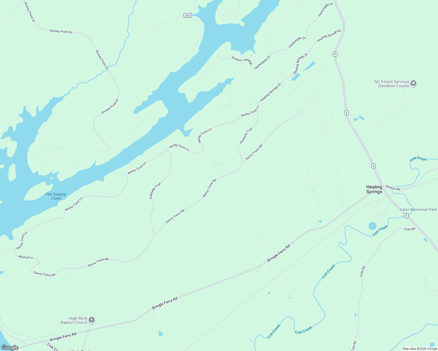 map of restaurants, bars, coffee shops, grocery stores, and more near 131 Cascading Creek Trail in Denton
