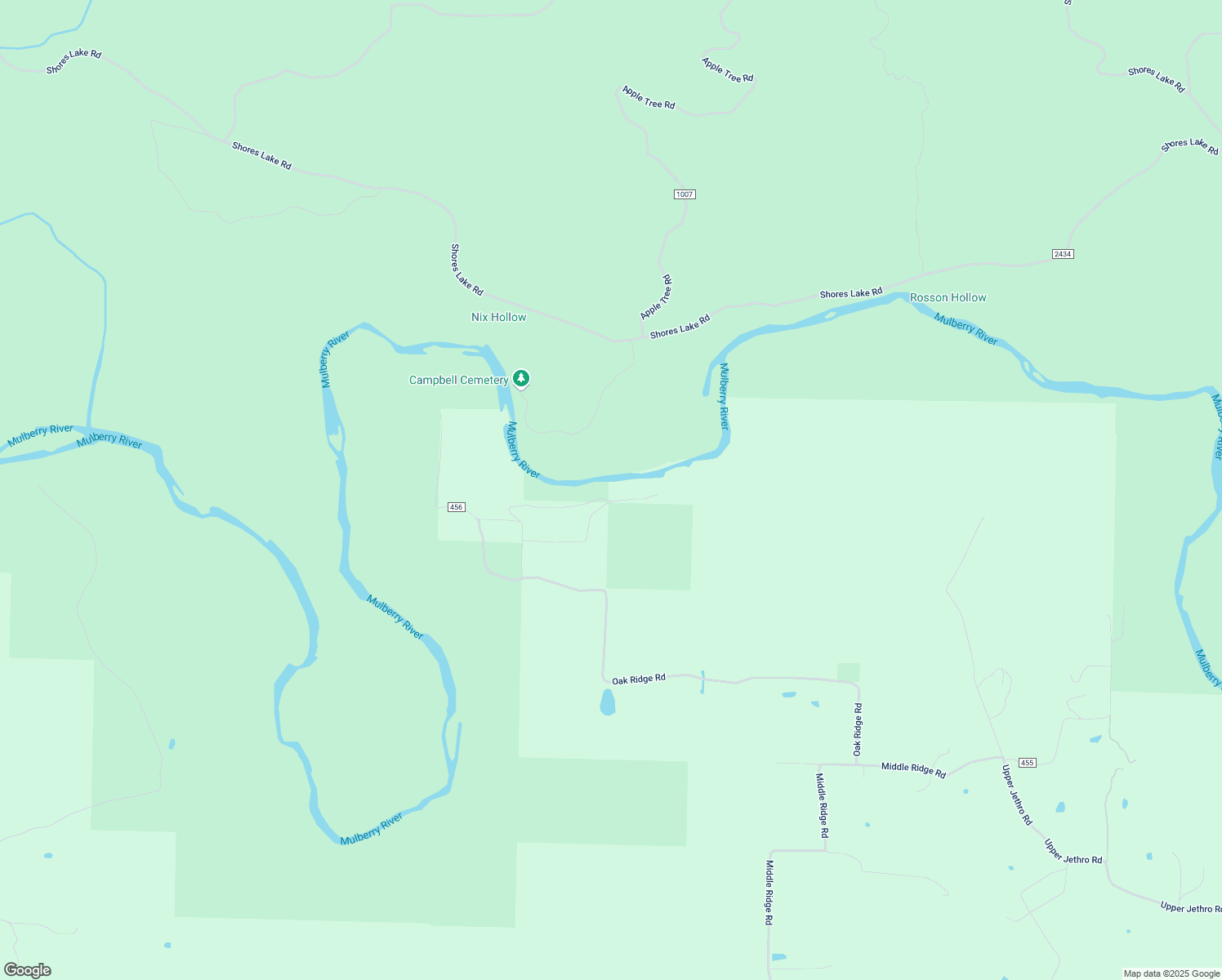 map of restaurants, bars, coffee shops, grocery stores, and more near 2600 Mossy Road in Ozark
