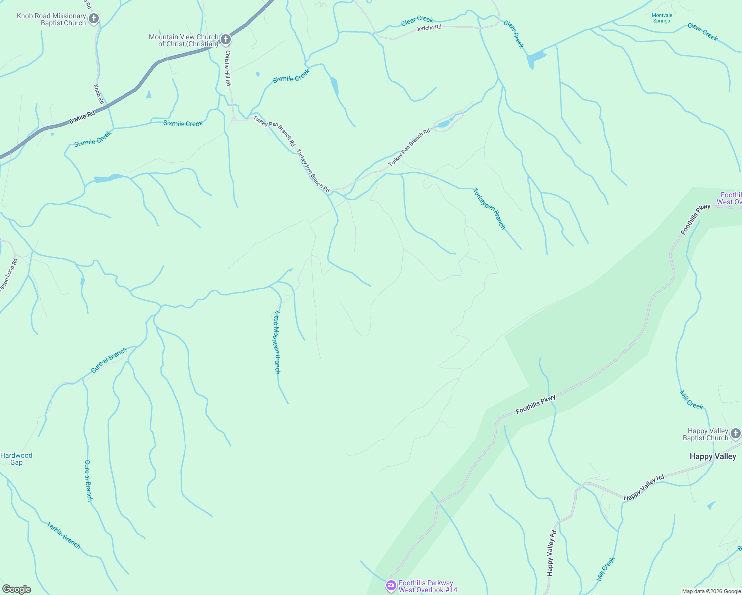 map of restaurants, bars, coffee shops, grocery stores, and more near 3763 Chilly Springs Road in Maryville