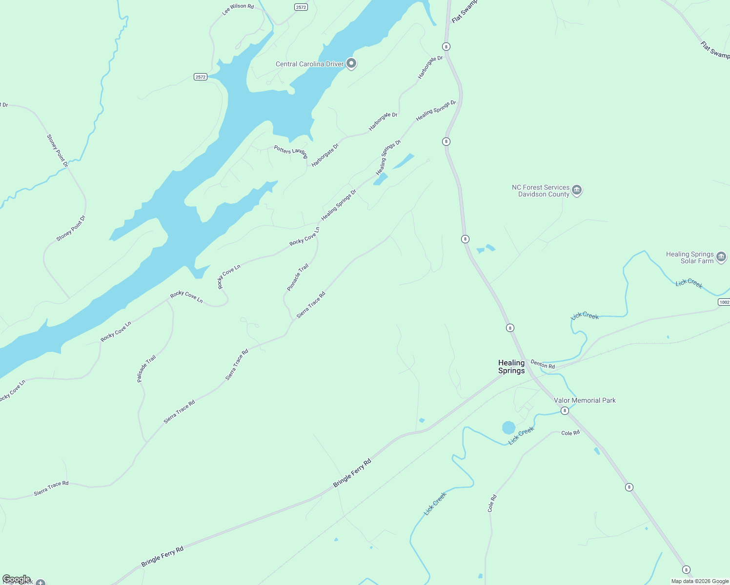 map of restaurants, bars, coffee shops, grocery stores, and more near 2274 Sierra Trace Road in Denton