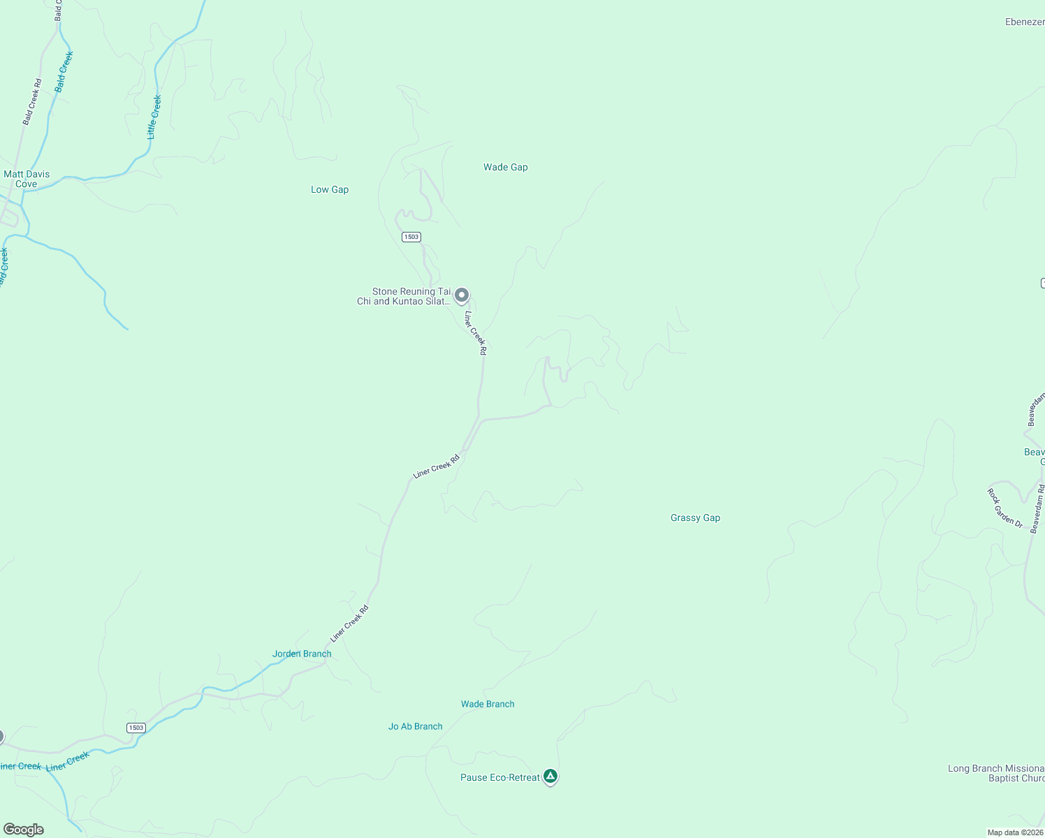 map of restaurants, bars, coffee shops, grocery stores, and more near 276 Rock House Cove Road in Clyde