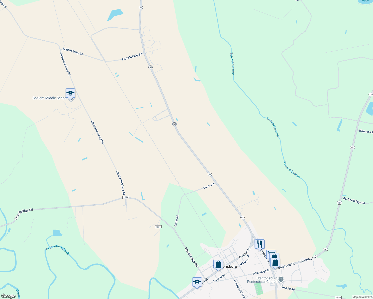 6164 North Carolina Highway 58, Stantonsburg NC Walk Score