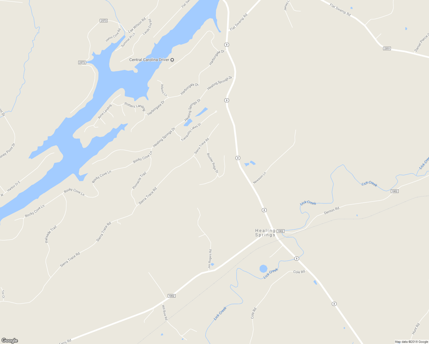 map of restaurants, bars, coffee shops, grocery stores, and more near 348 Boulder Ridge Drive in Denton