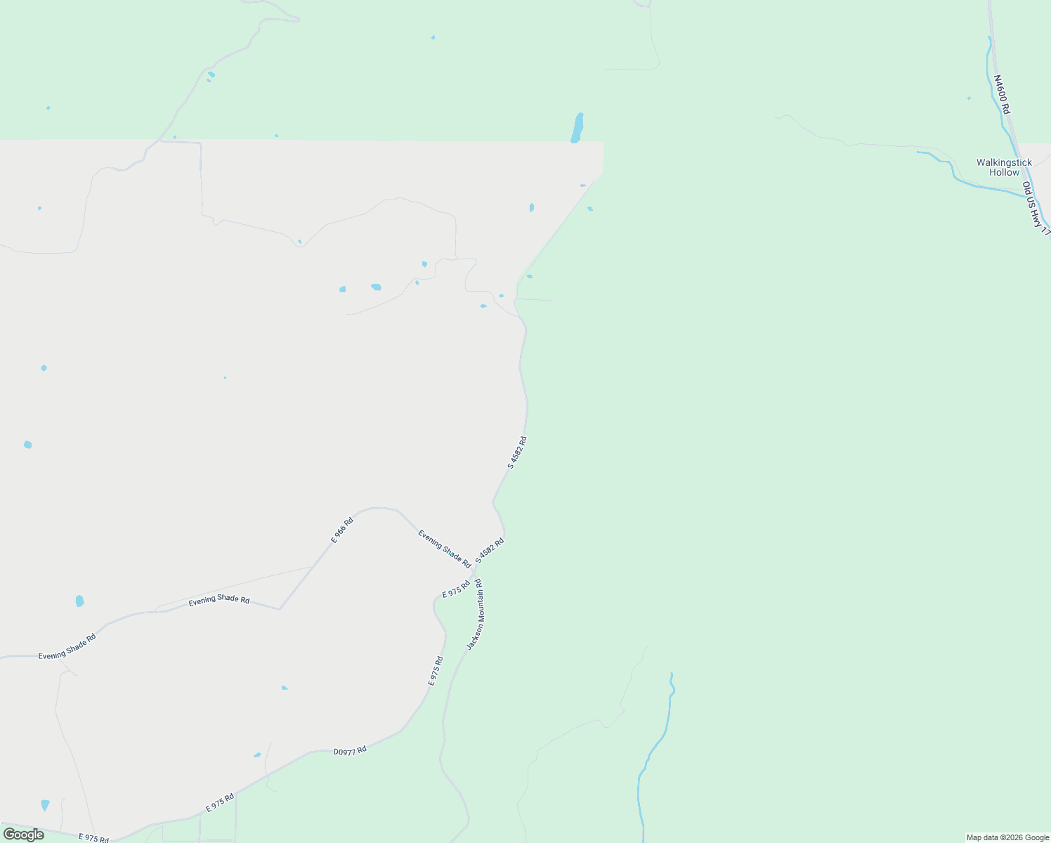 map of restaurants, bars, coffee shops, grocery stores, and more near 96024 D4582 Road in Cookson