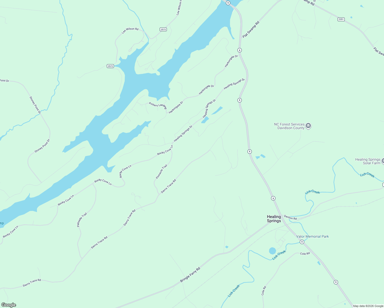 map of restaurants, bars, coffee shops, grocery stores, and more near 2357 Sierra Trace Rd in Denton