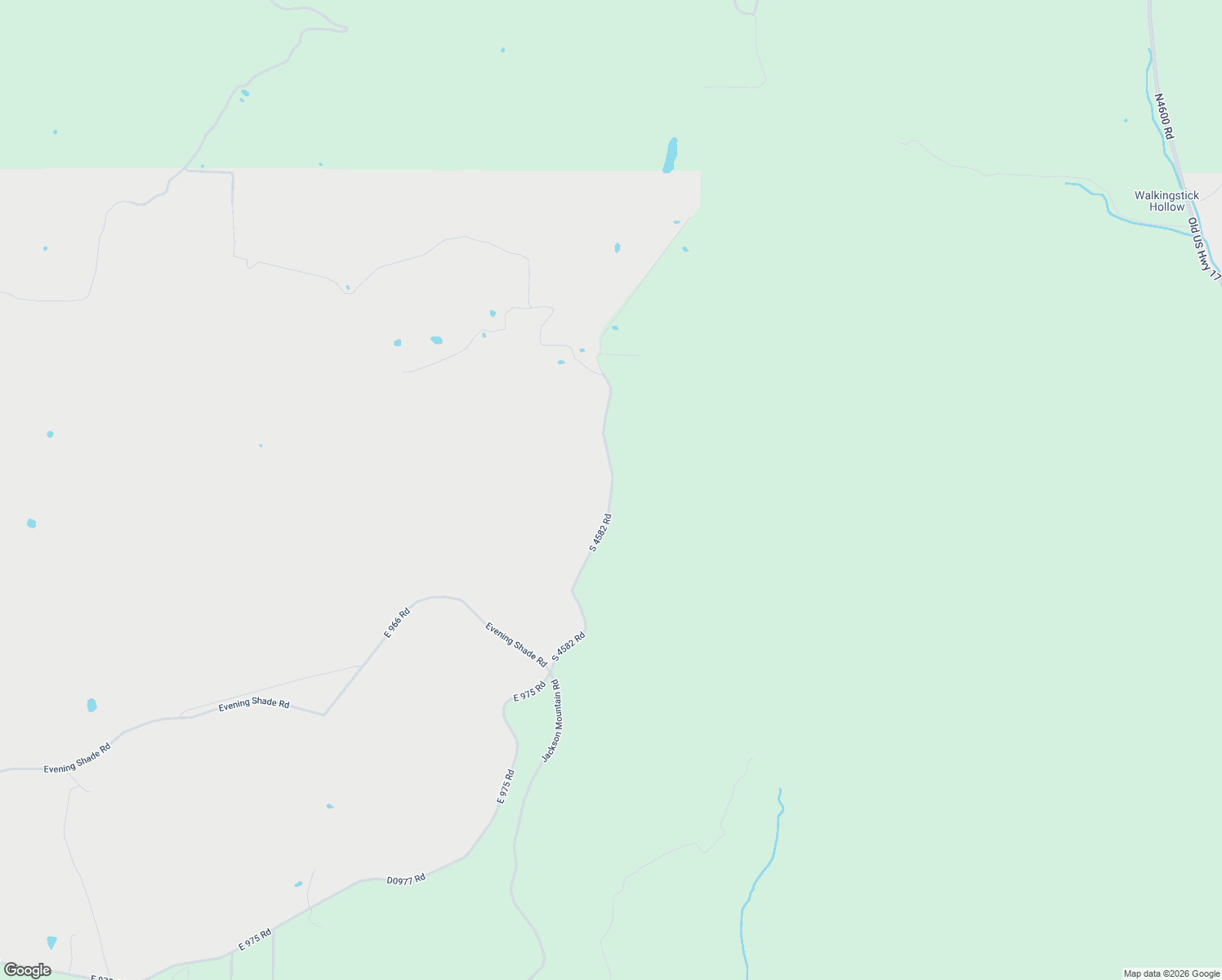 map of restaurants, bars, coffee shops, grocery stores, and more near 96024 D4582 Road in Cookson