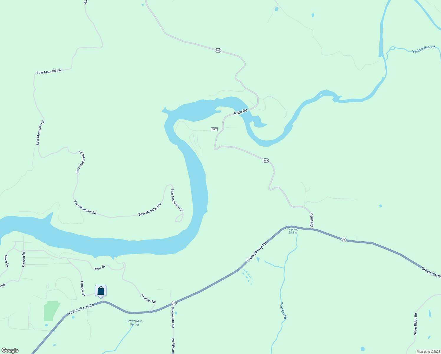 map of restaurants, bars, coffee shops, grocery stores, and more near 50 Lake Drive in Drasco