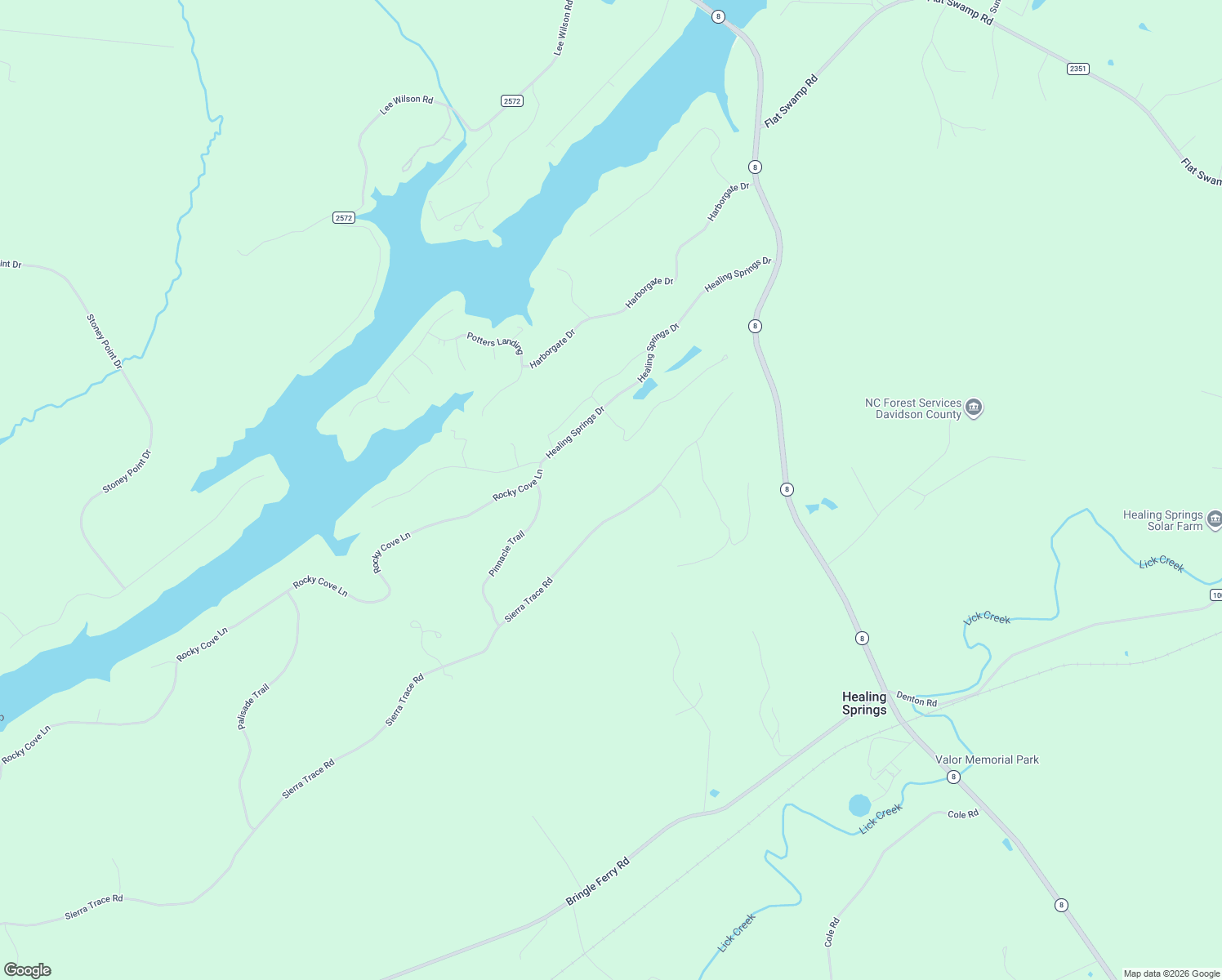 map of restaurants, bars, coffee shops, grocery stores, and more near 2357 Sierra Trace Road in Denton