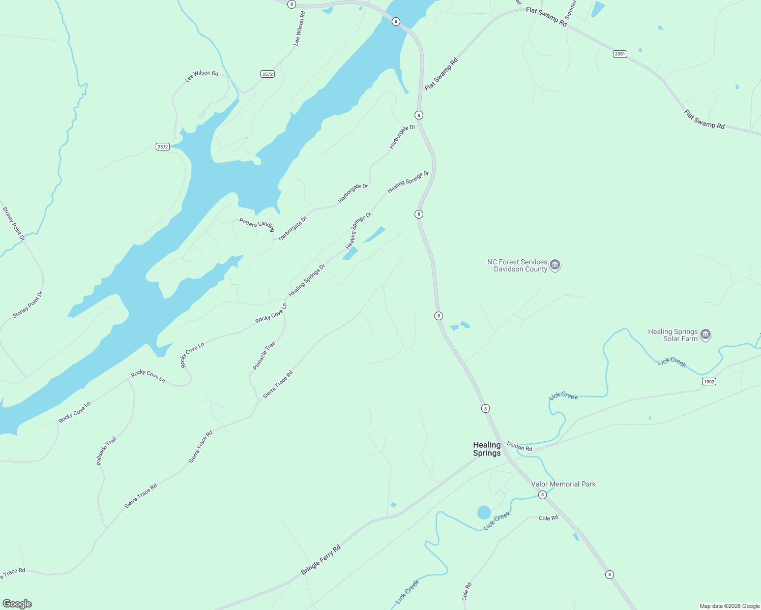 map of restaurants, bars, coffee shops, grocery stores, and more near 170 Boulder Ridge Drive in Denton