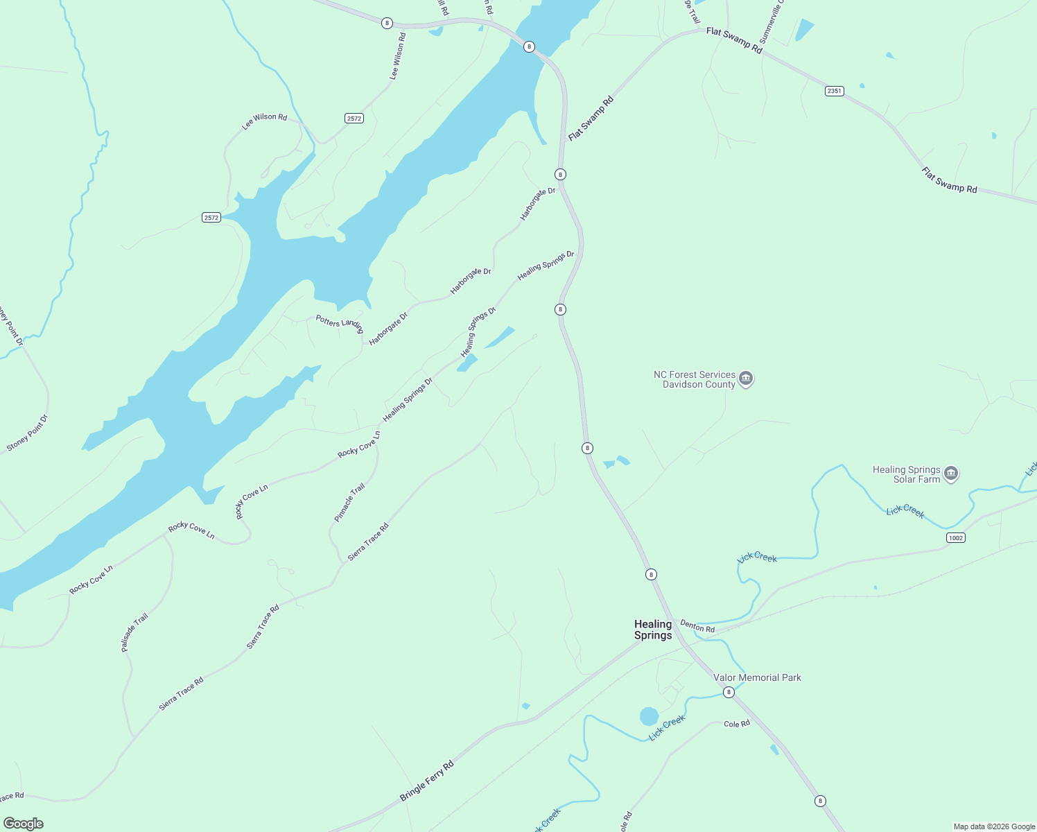 map of restaurants, bars, coffee shops, grocery stores, and more near 170 Boulder Ridge Drive in Denton
