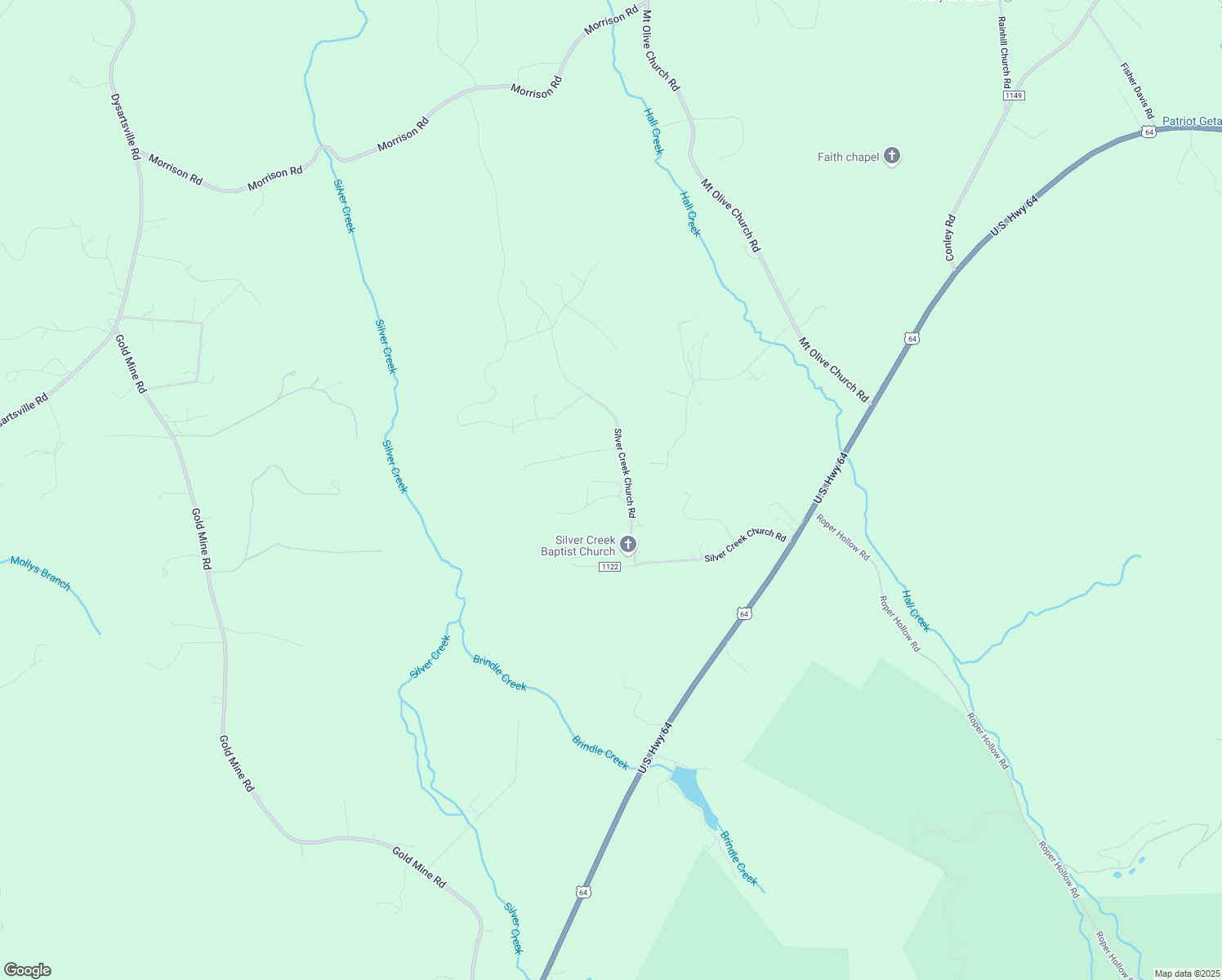 map of restaurants, bars, coffee shops, grocery stores, and more near 4564 Oakwood Lane in Morganton